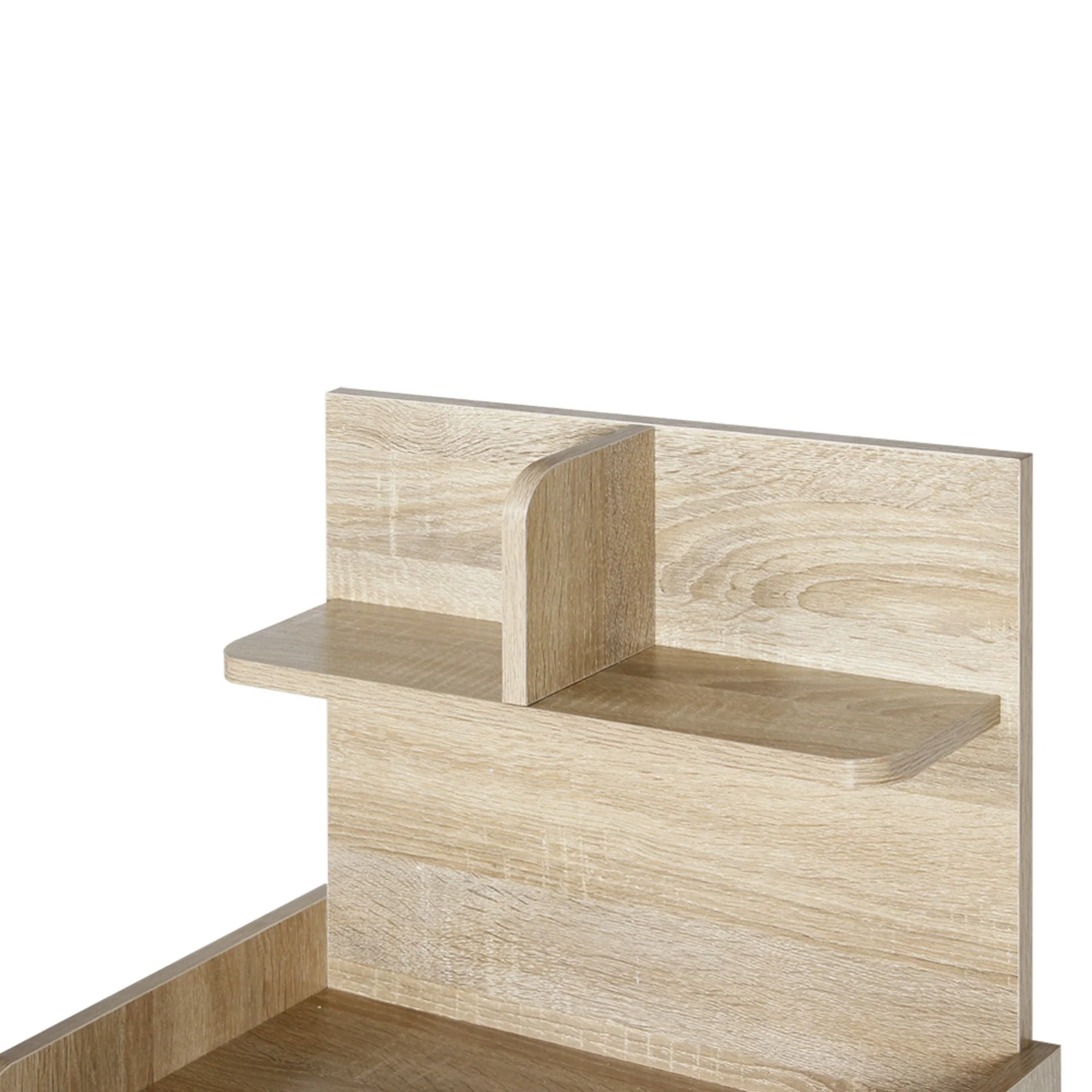 FINN Bedside Table with Shelves - Oak - Image 14