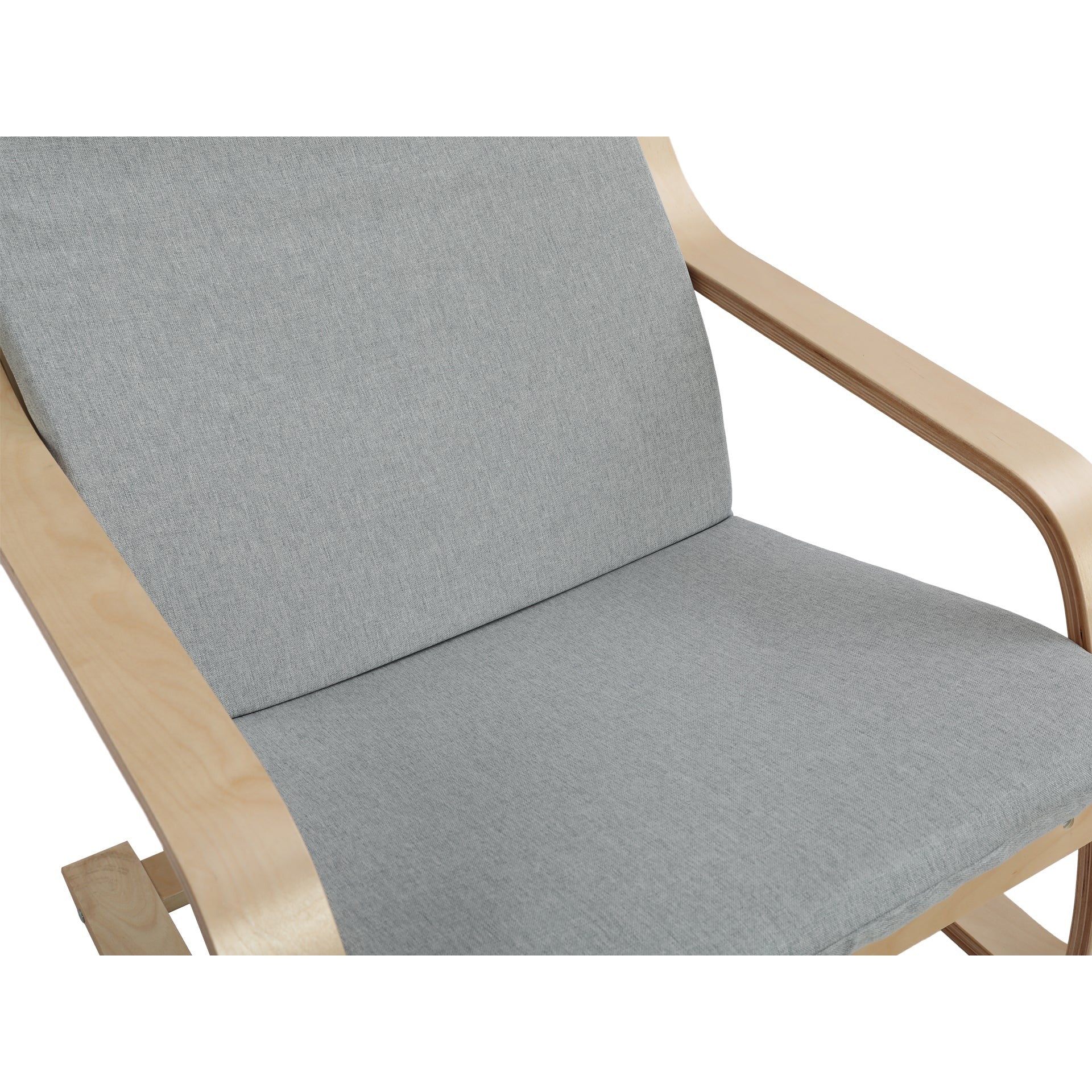 Fiona Bentwood Armchair - Grey - Image 8