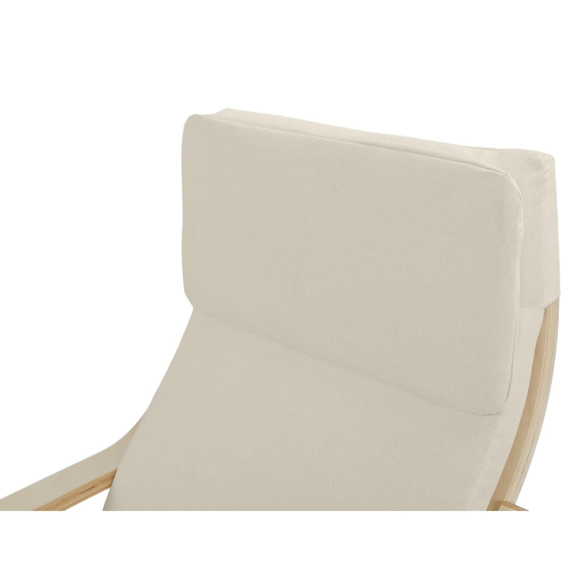 Fiona Bentwood Armchair - Oatmeal - Image 6