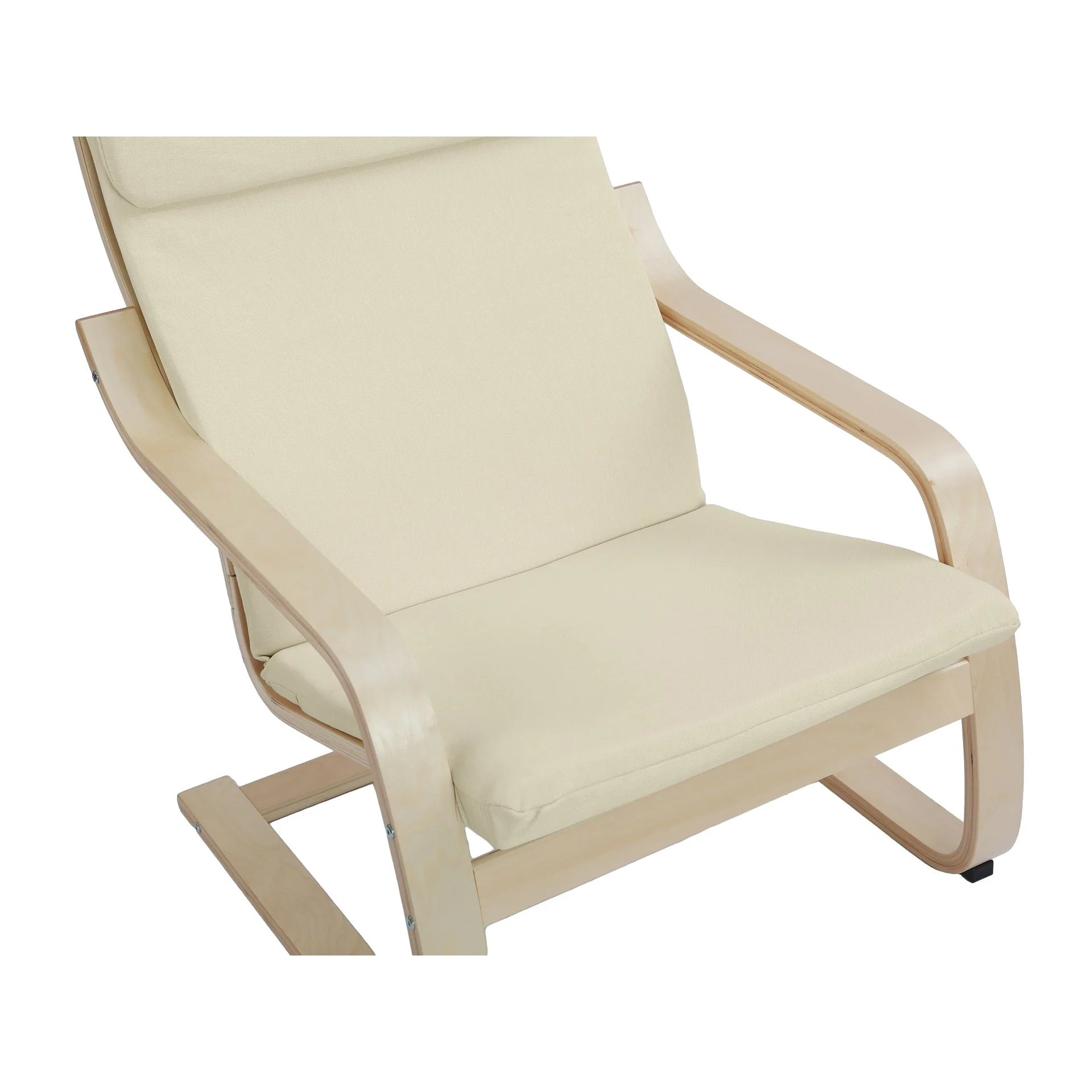 Fiona Bentwood Armchair - Oatmeal - Image 7