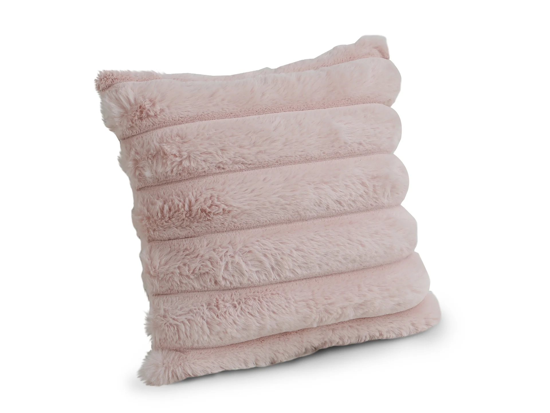 Fluffy Cushion Pink 45x45cm - Image 2