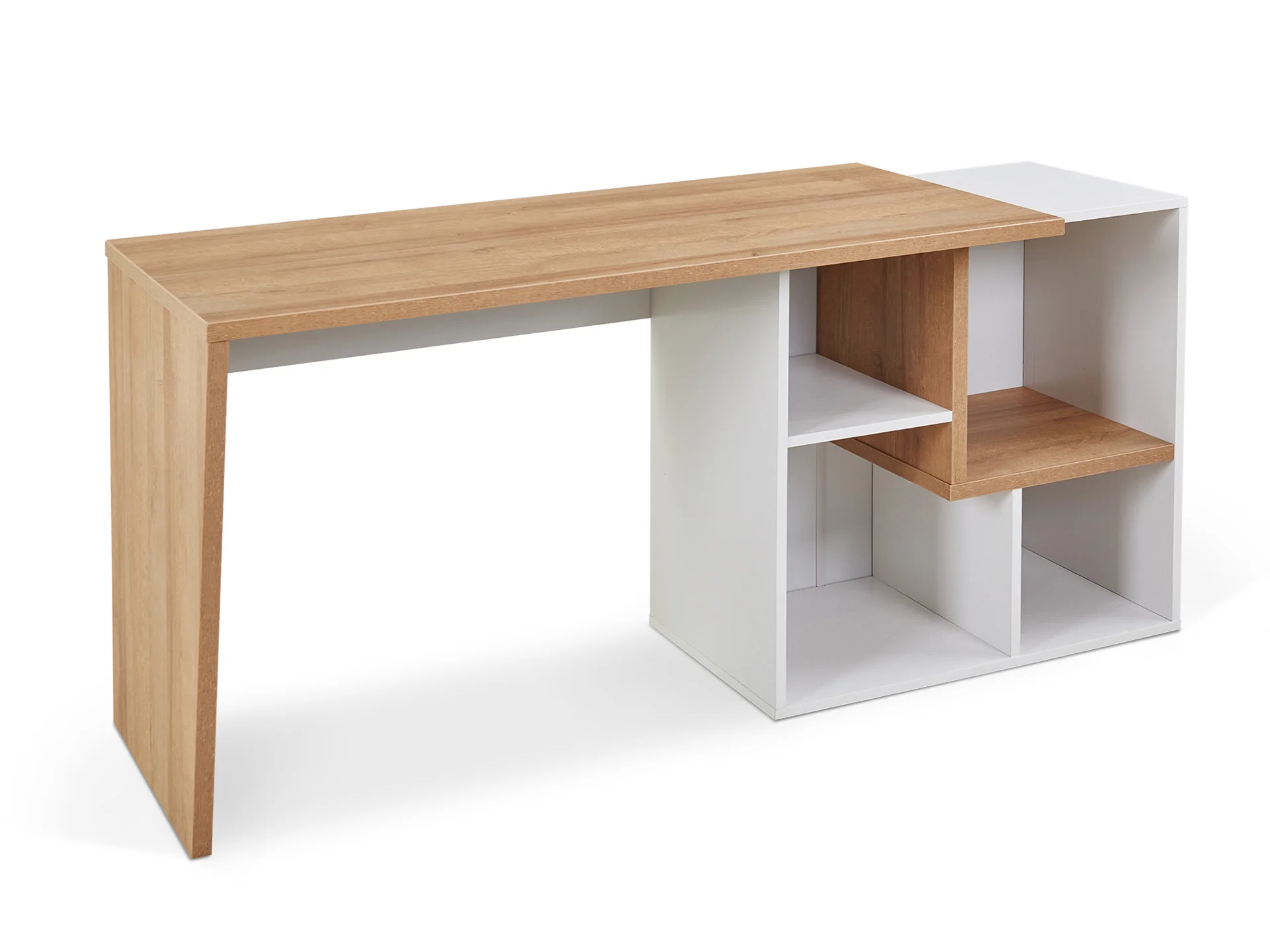Flynn 170cm Computer Desk - Oak - Image 3