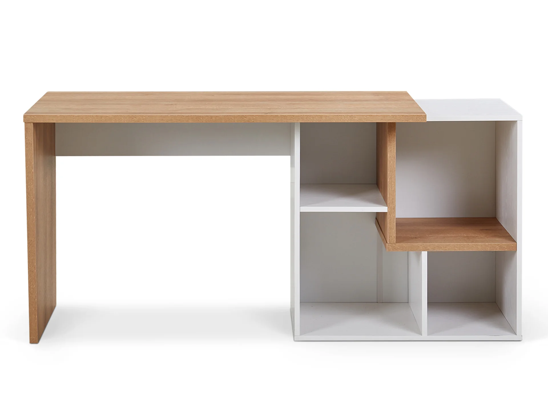 Flynn 170cm Computer Desk - Oak - Image 7