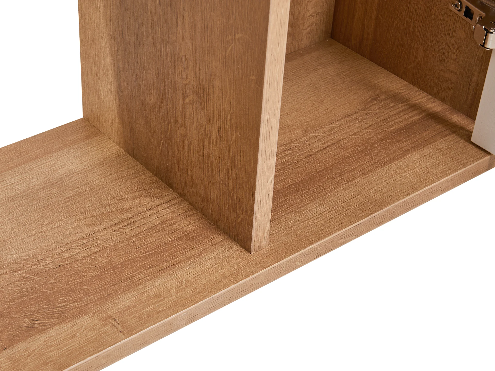 Flynn Wooden Bookshelf - Oak - Image 7