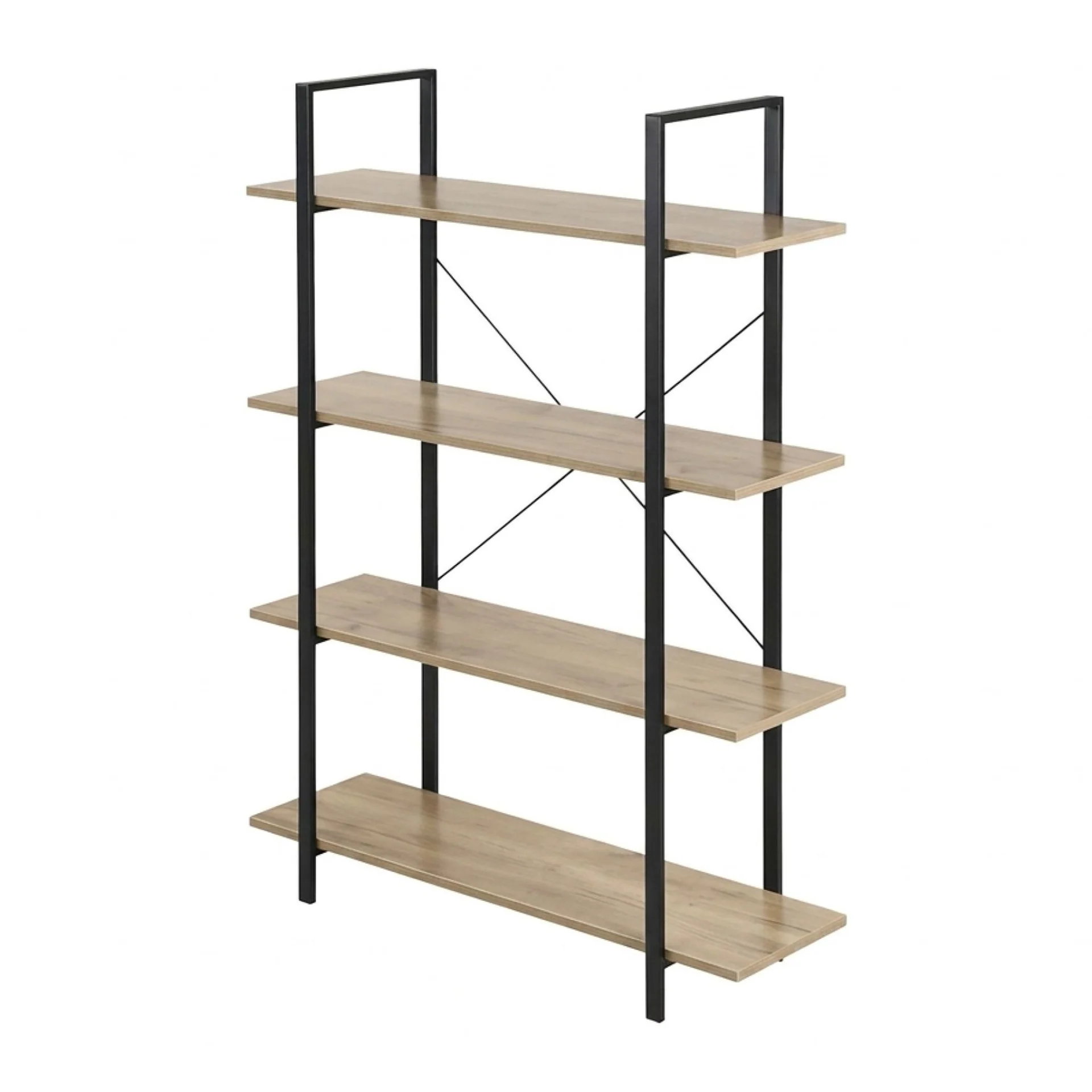 Forge 4-Tier Bookshelf - Natural - Image 5