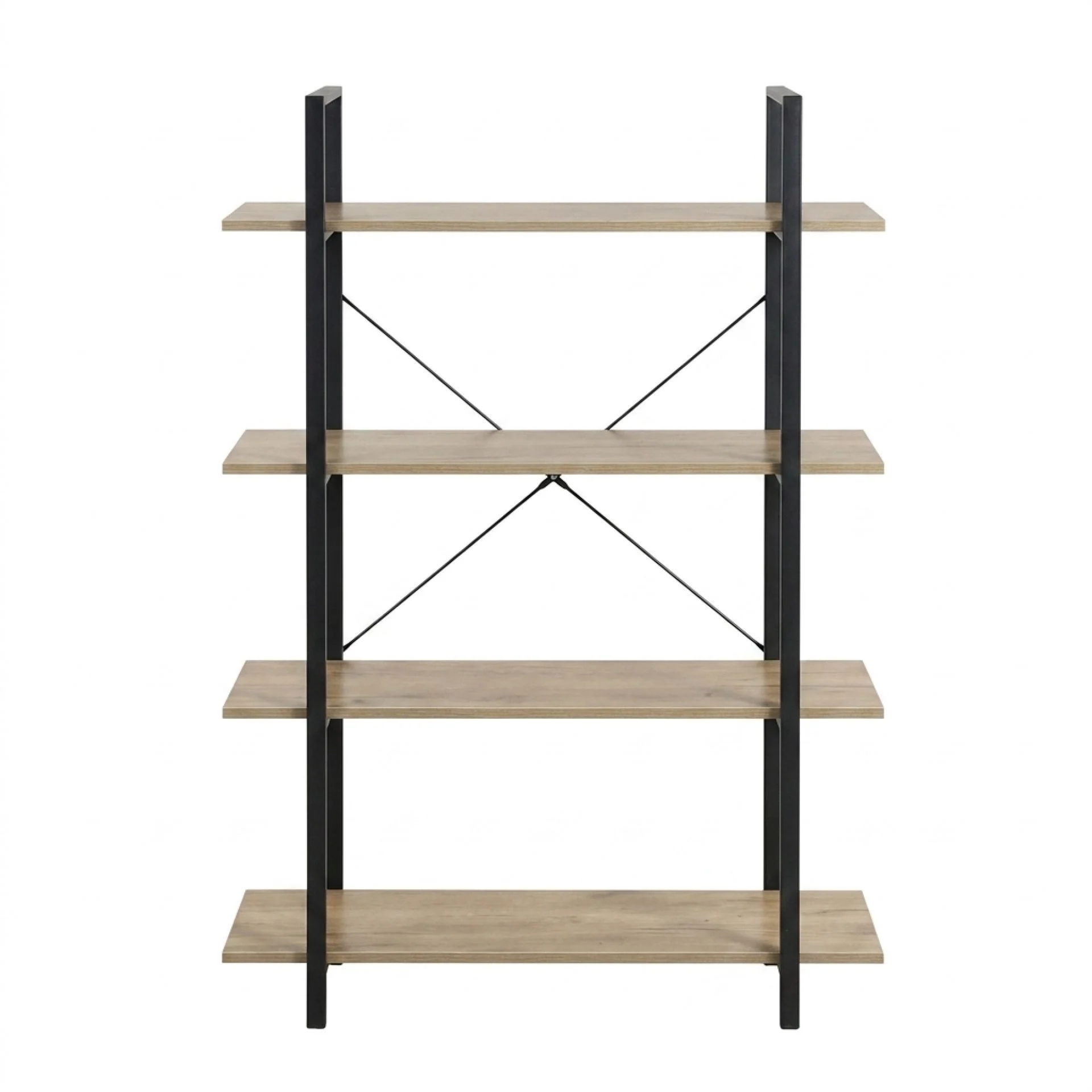 Forge 4-Tier Bookshelf - Natural - Image 6