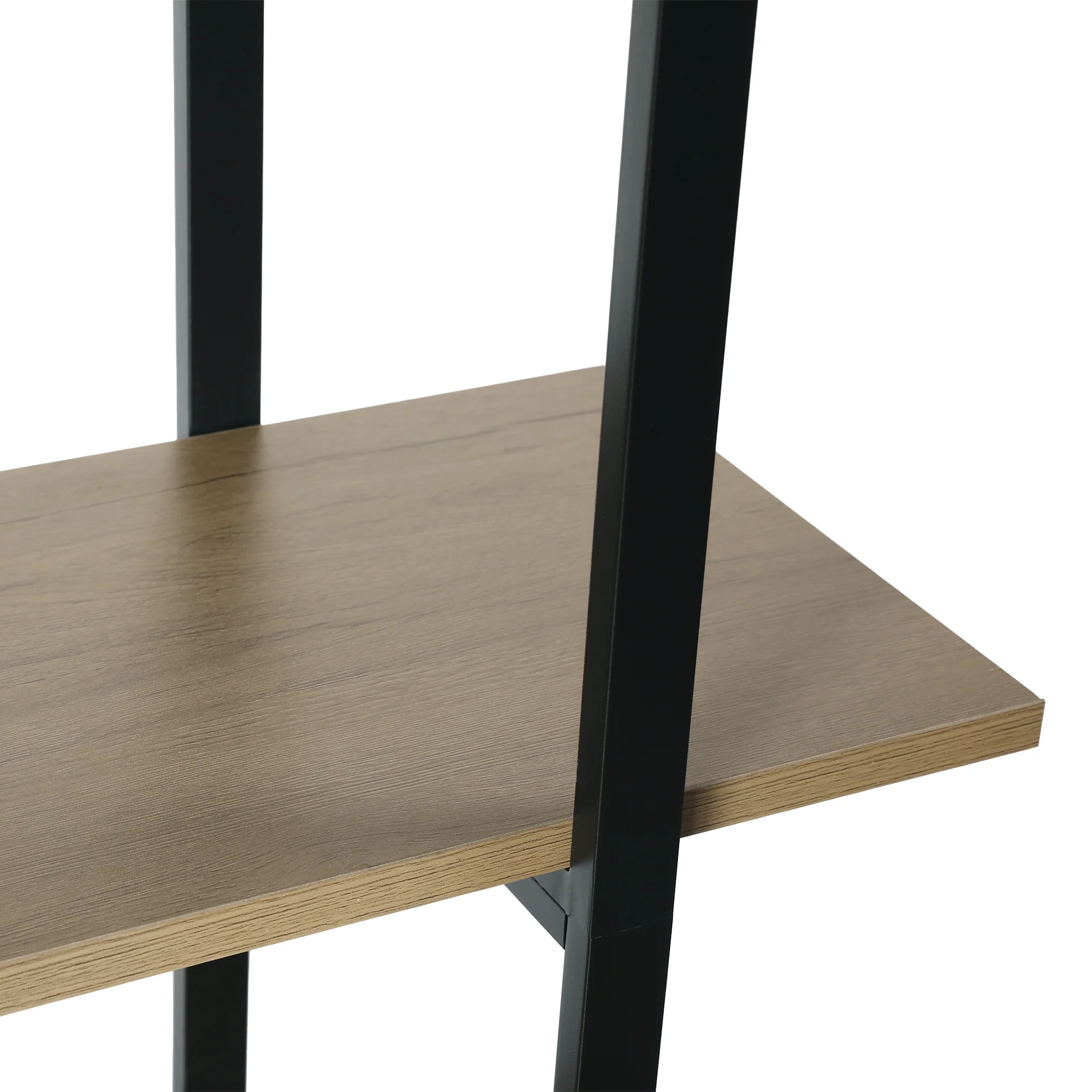 Forge 5 Tier Bookshelf - Light Grey Wood - Image 8