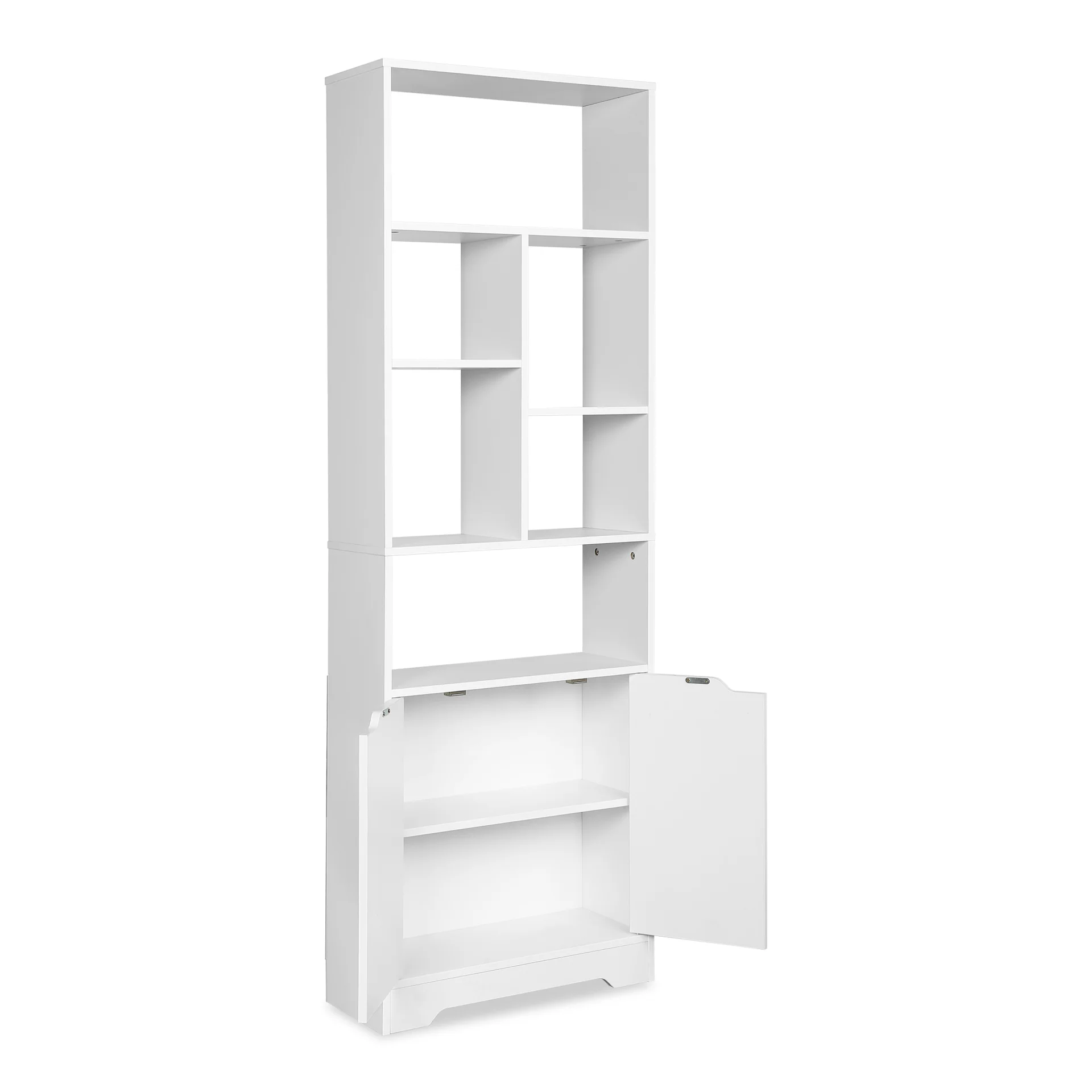 Formo Bookshelf Storage Cabinet - White - Image 8