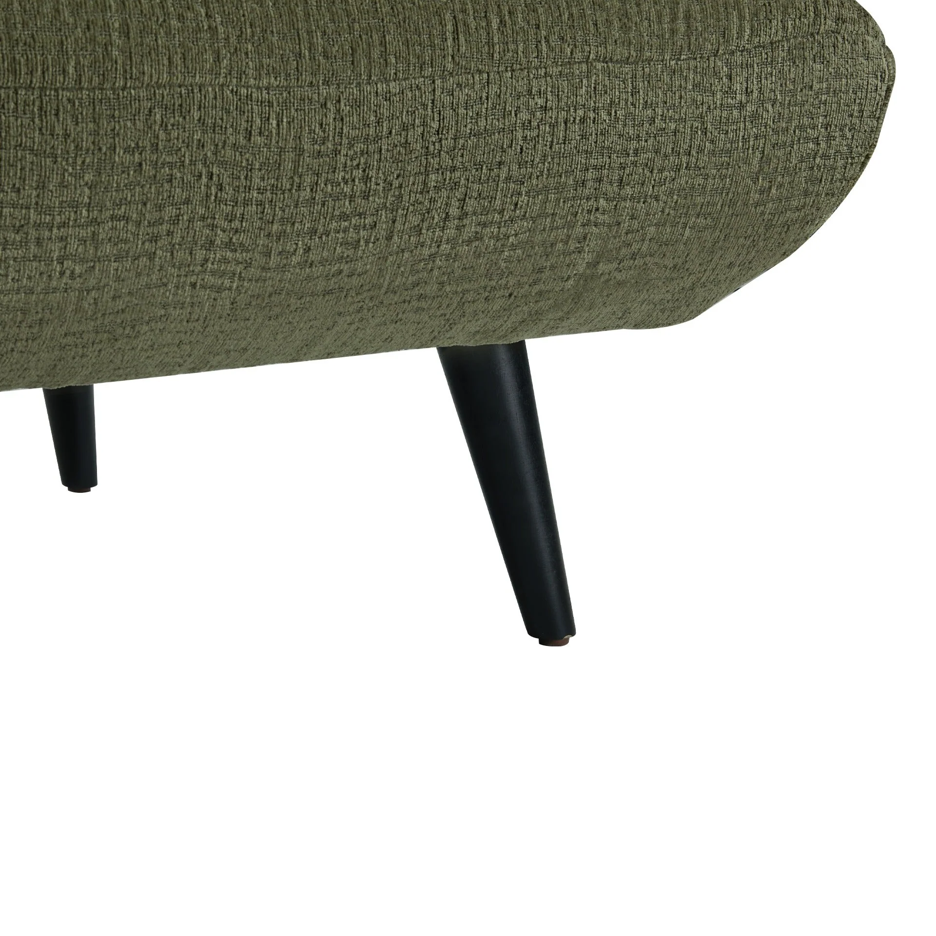 Fowey 3 Seater Sofa Bed - Green - Image 14