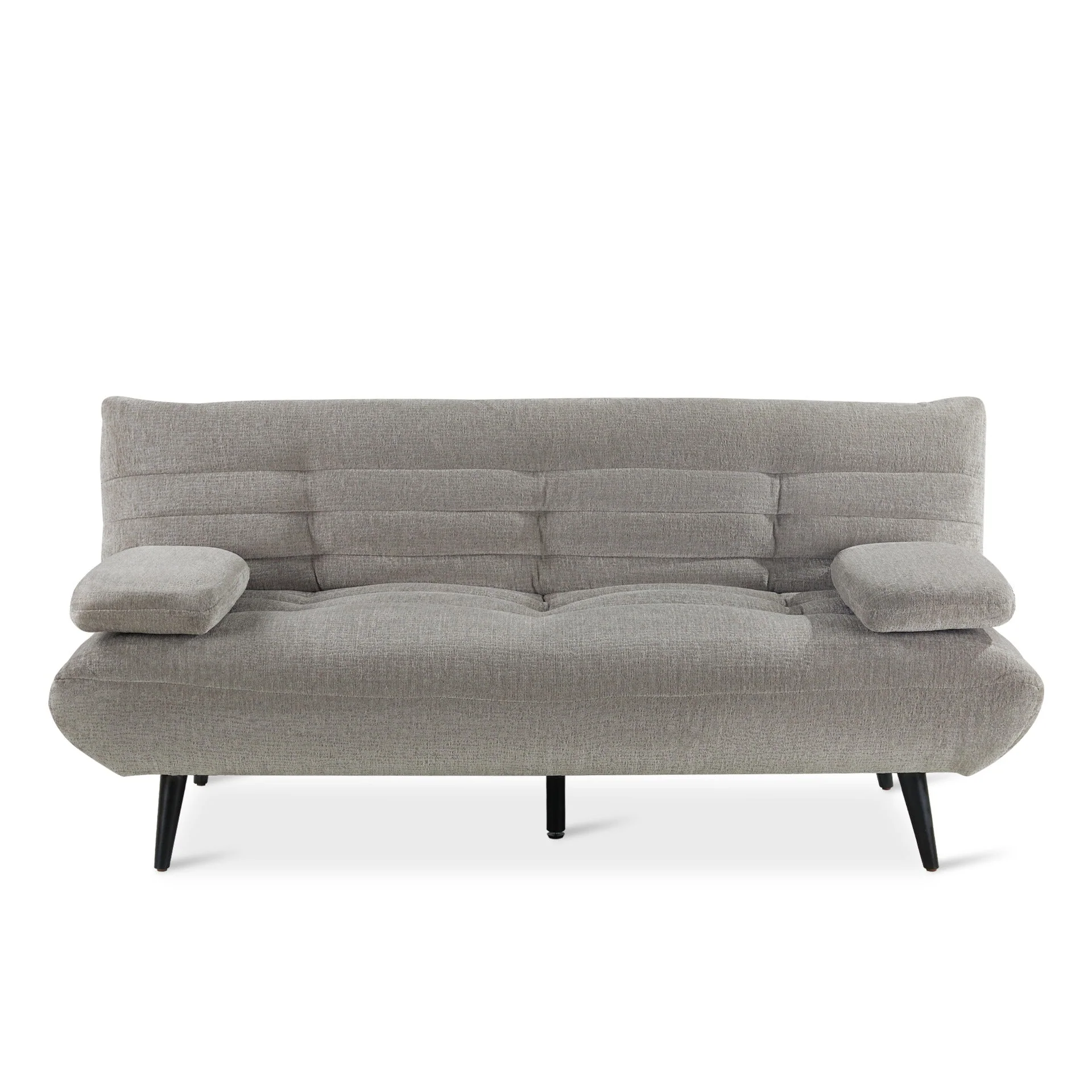Fowey 3 Seater Sofa Bed - Grey - Image 2