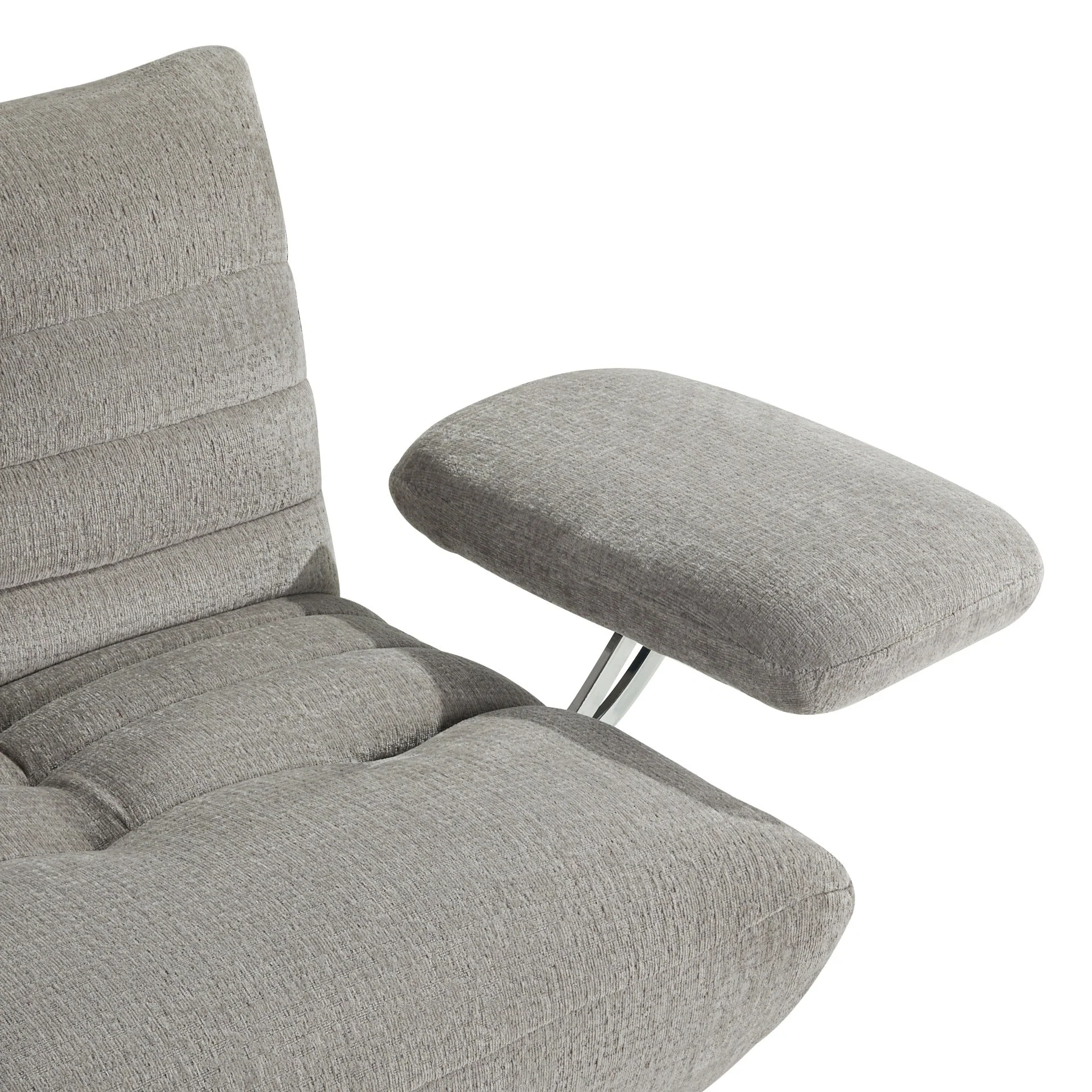 Fowey 3 Seater Sofa Bed - Grey - Image 8