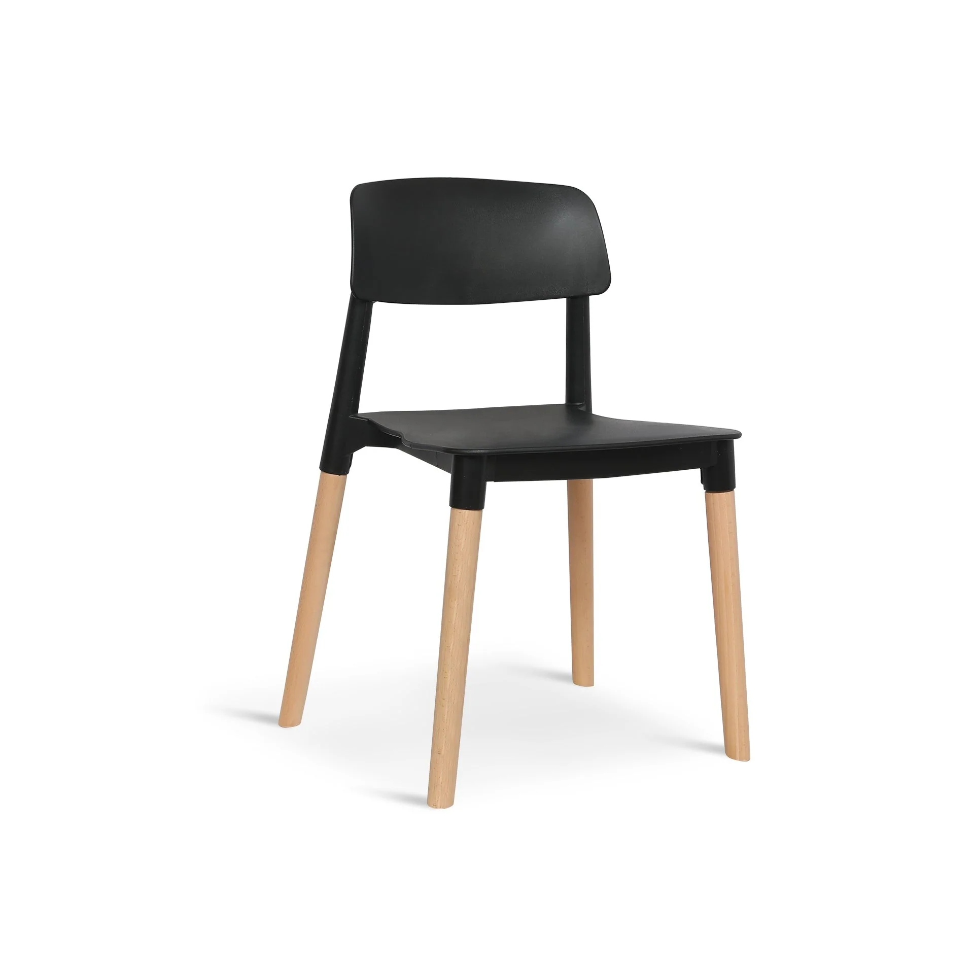 Fox Dining Chair - Set of 4 - Black - Image 5