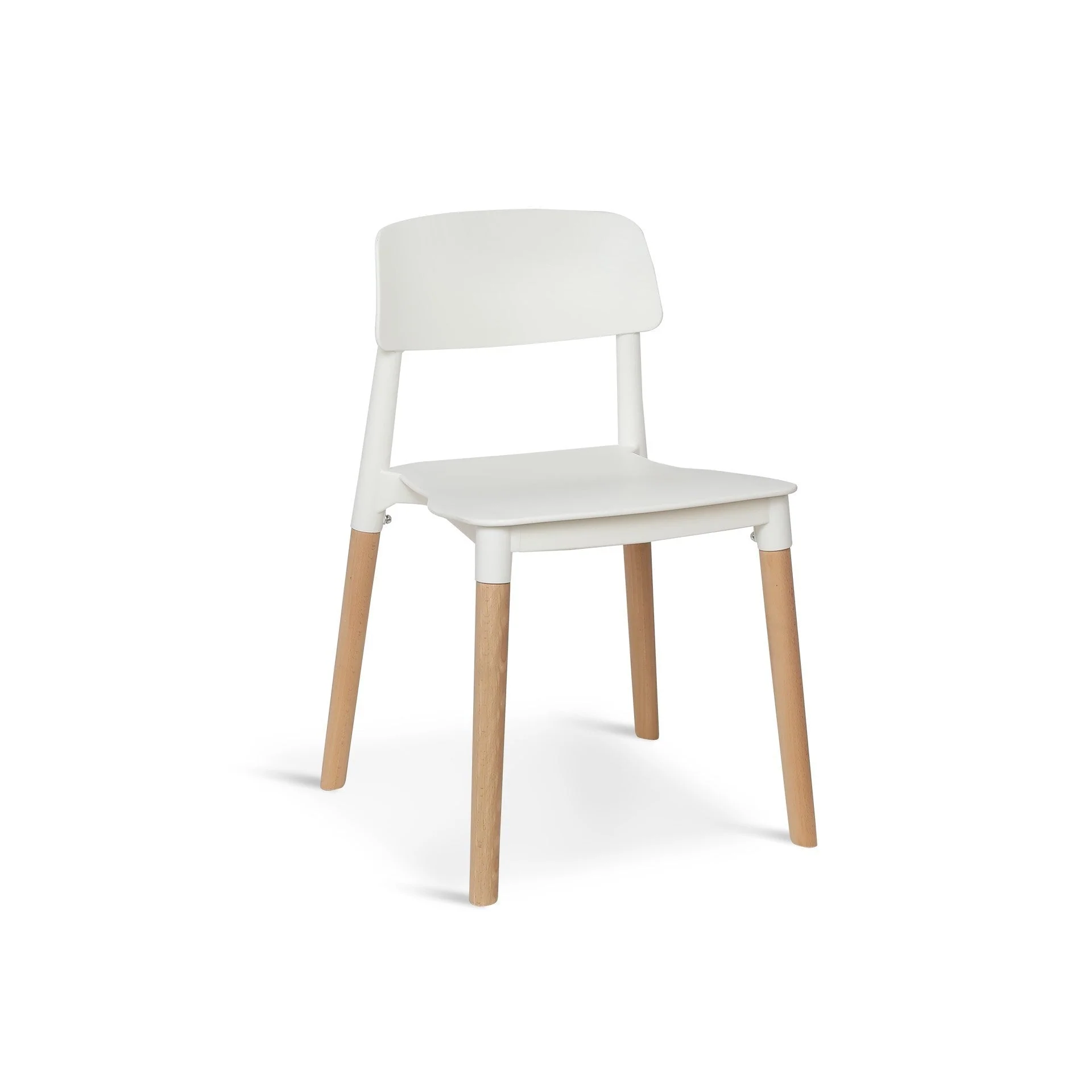 Fox Dining Chair - Set of 4 - White - Image 4