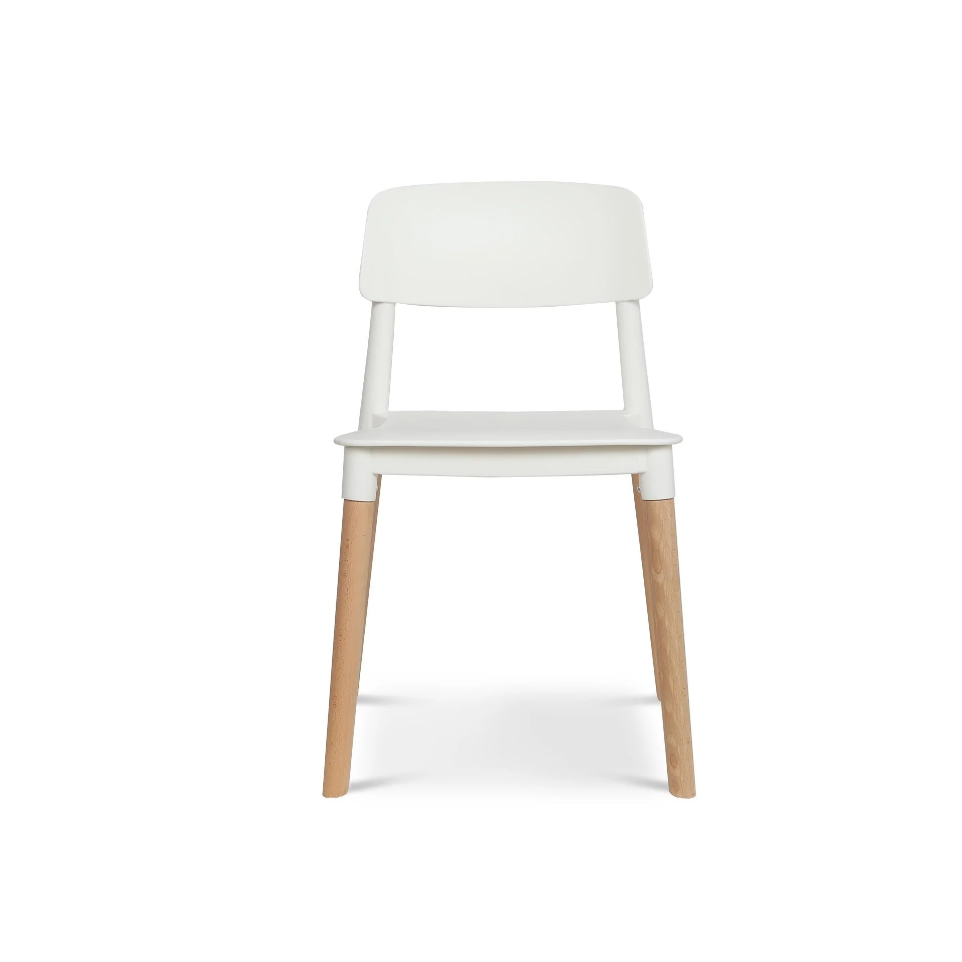 Fox Dining Chair - Set of 4 - White - Image 5