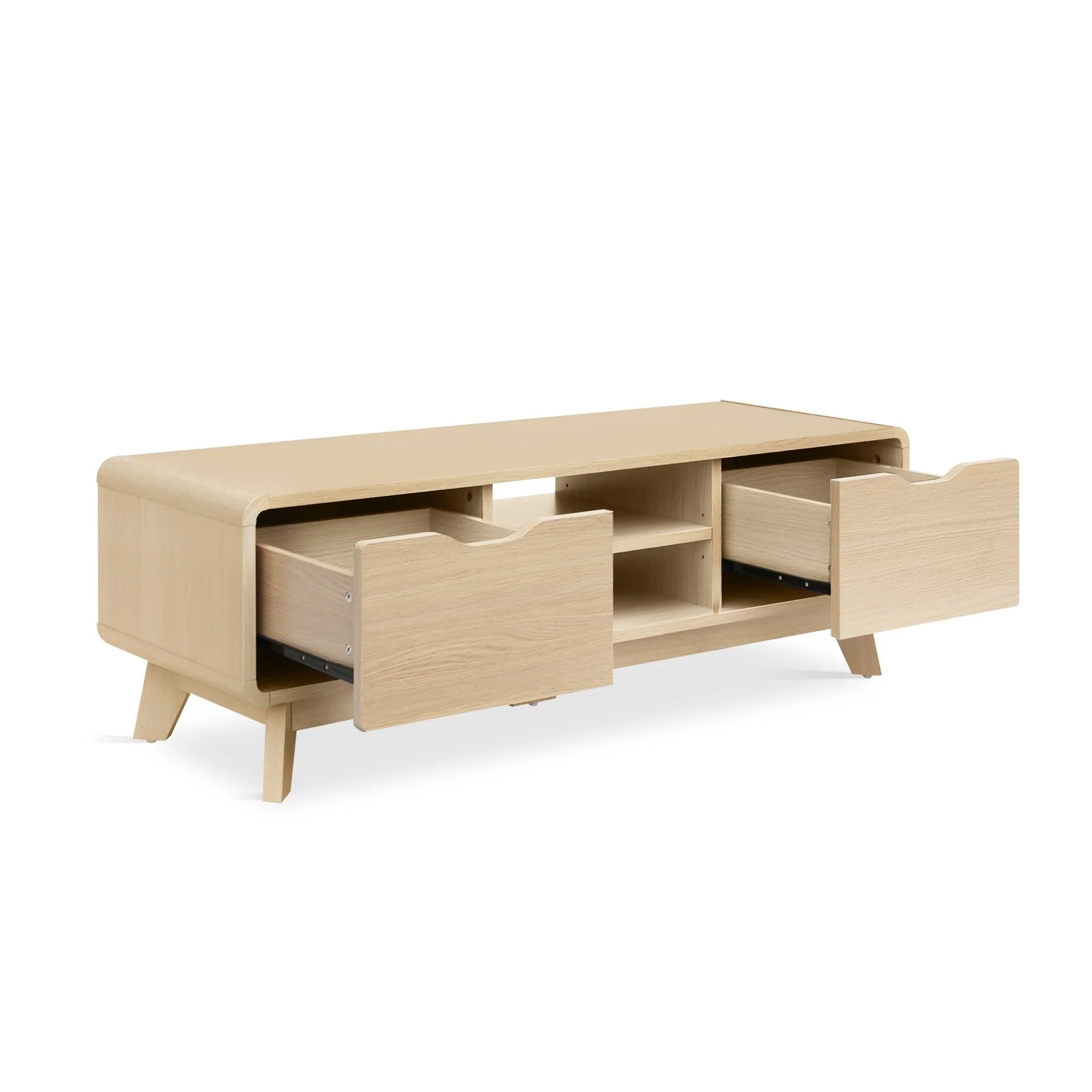 Fredy 1.2m Entertainment Unit - Oak - Image 11