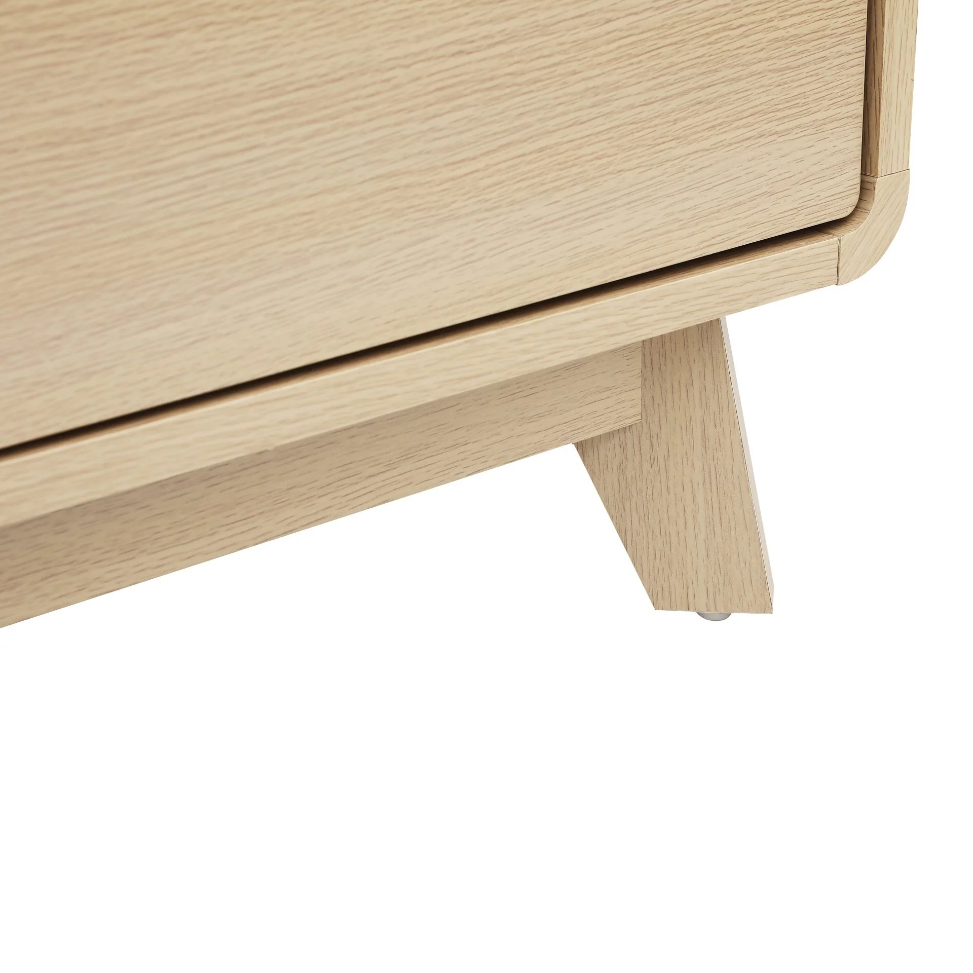 Fredy 1.2m Entertainment Unit - Oak - Image 13