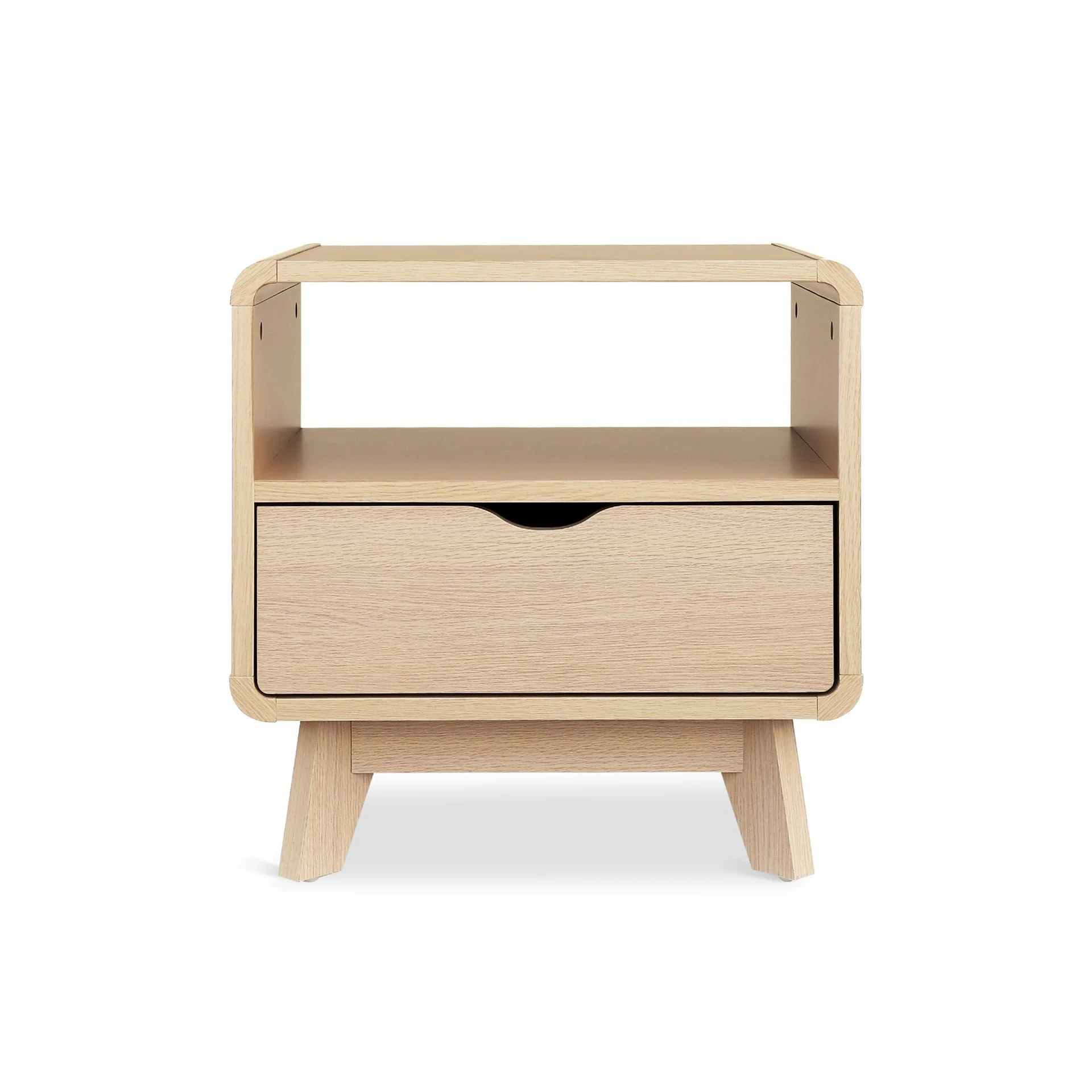 Fredy Bedside Table - Natural Oak - Image 6