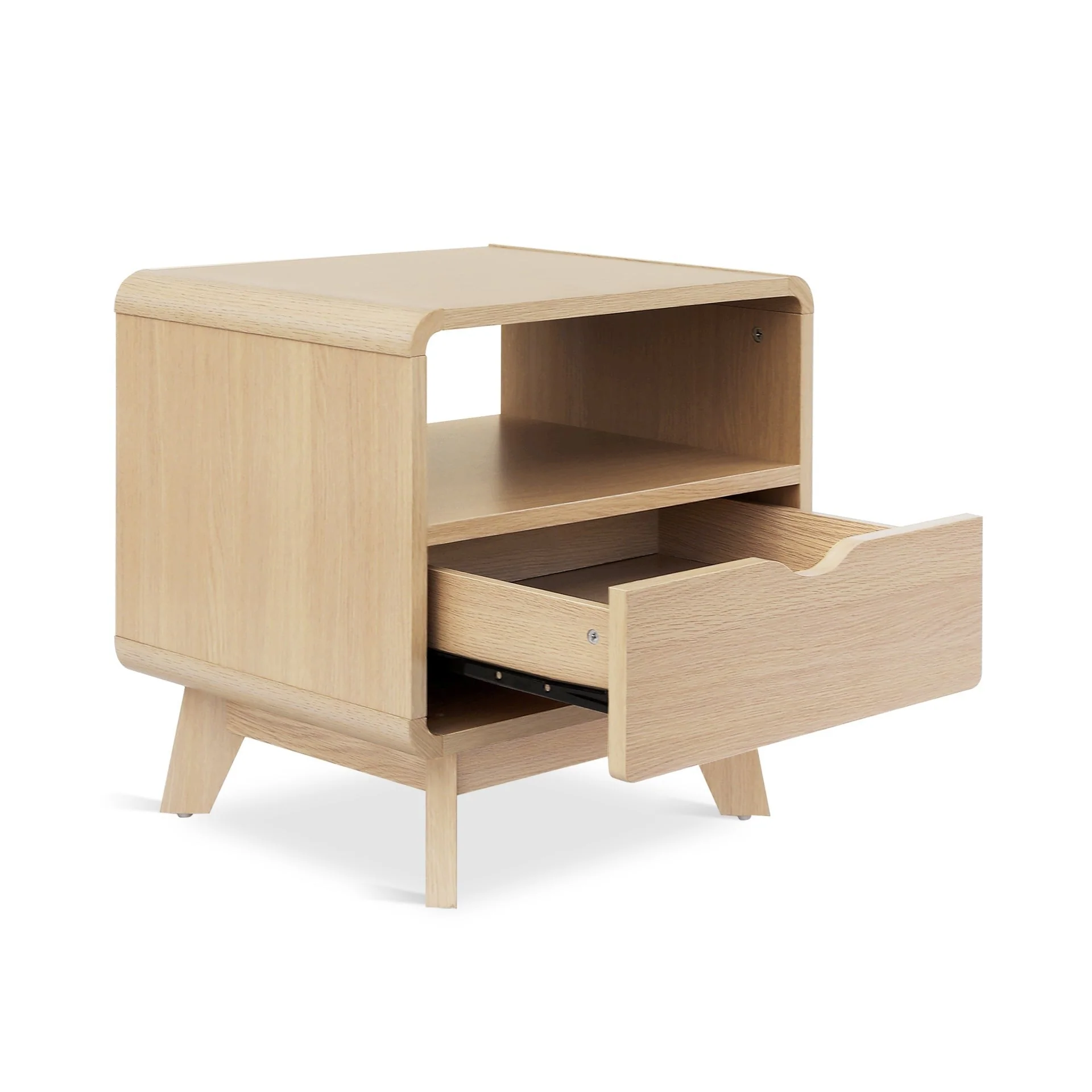Fredy Bedside Table - Natural Oak - Image 7