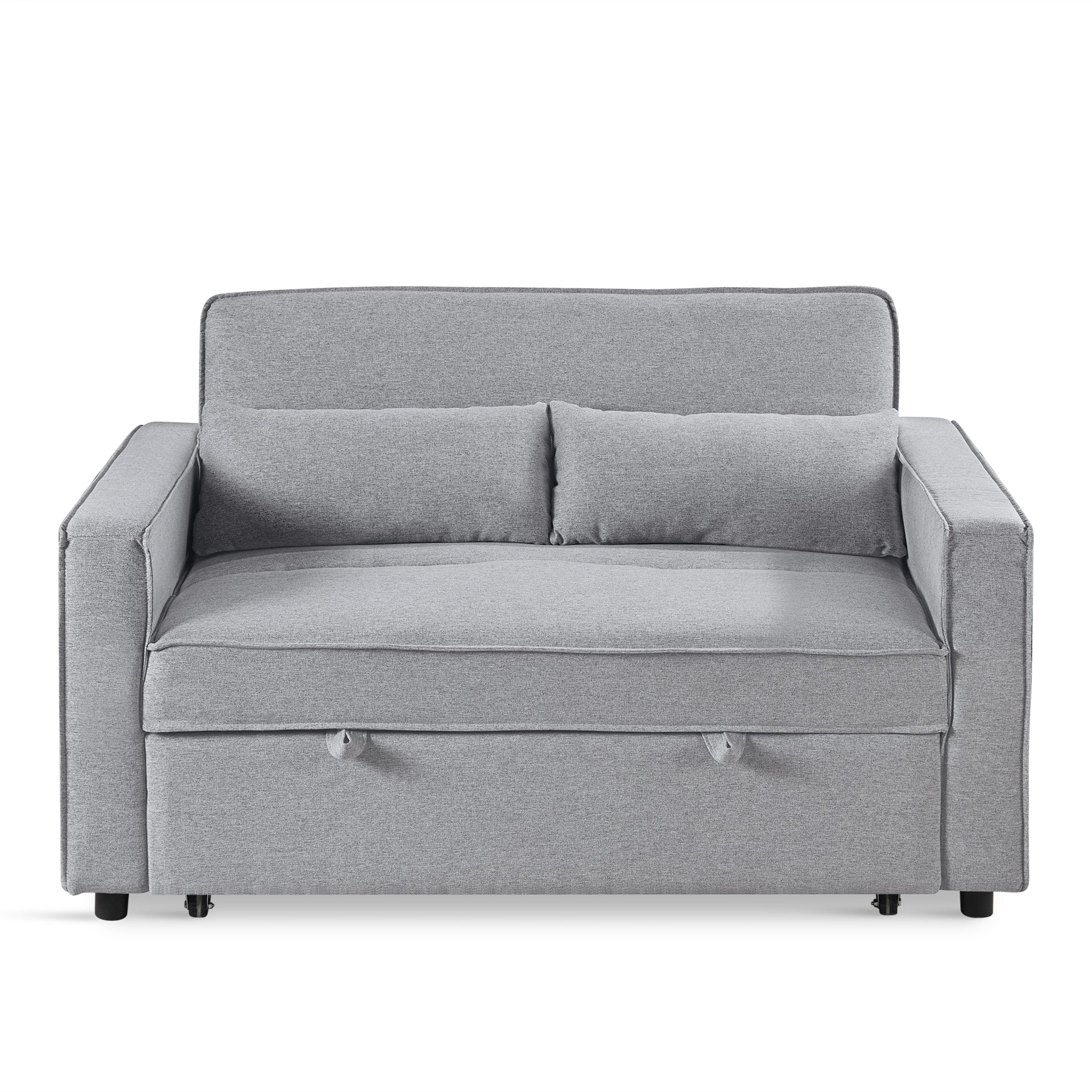 Freyja 2 Seater Sofa Bed - Grey - Image 10