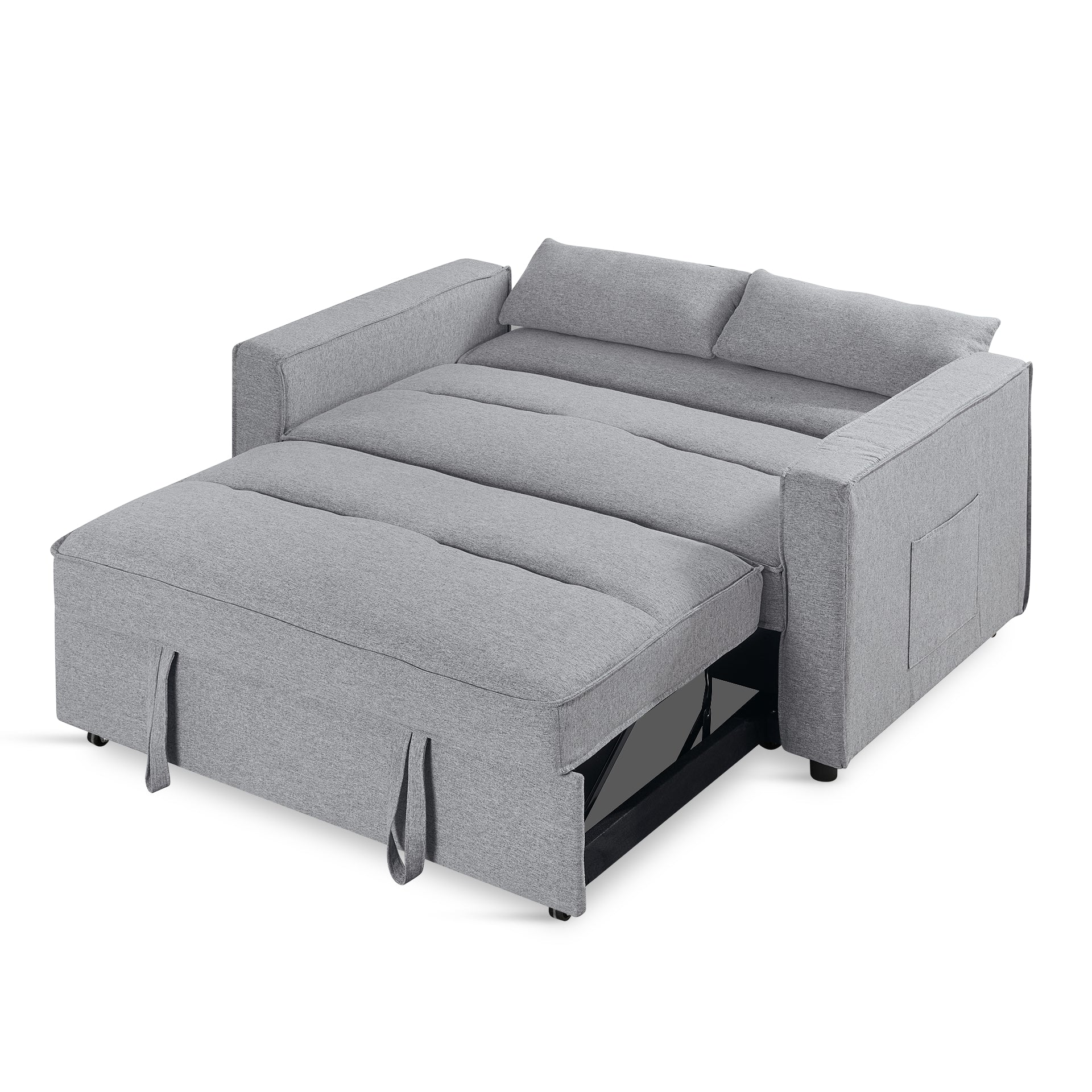 Freyja 2 Seater Sofa Bed - Grey - Image 13