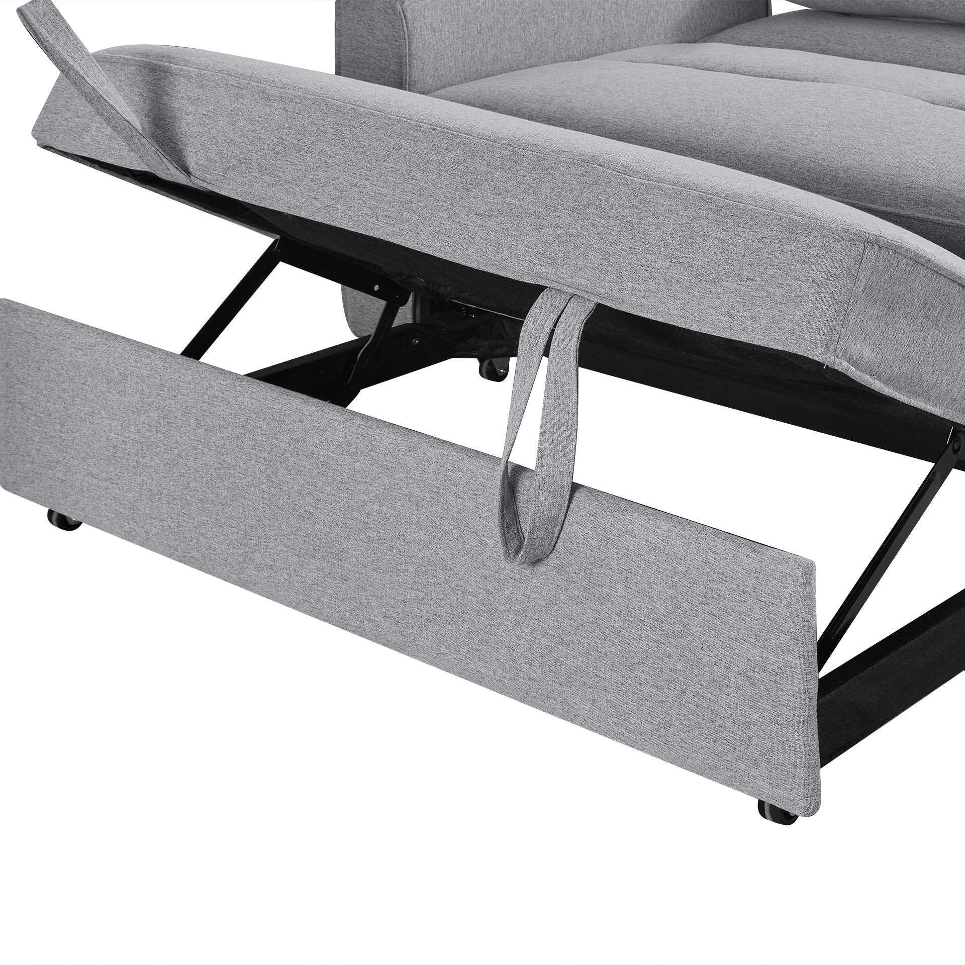 Freyja 2 Seater Sofa Bed - Grey - Image 17
