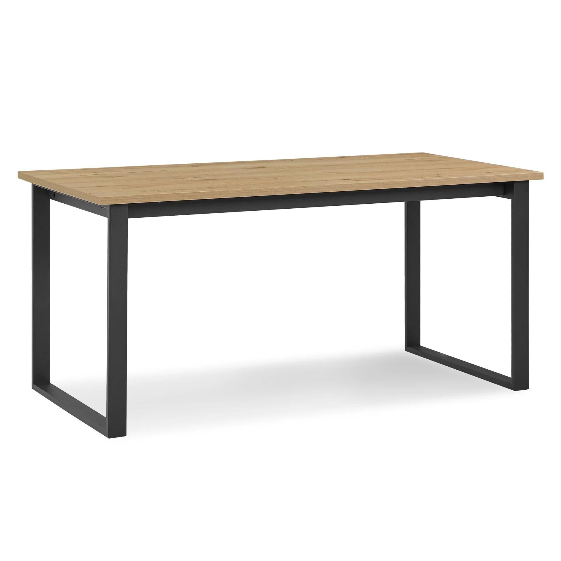 Frohna Dining Table Rectangle 160 x 80cm - Oak - Image 2