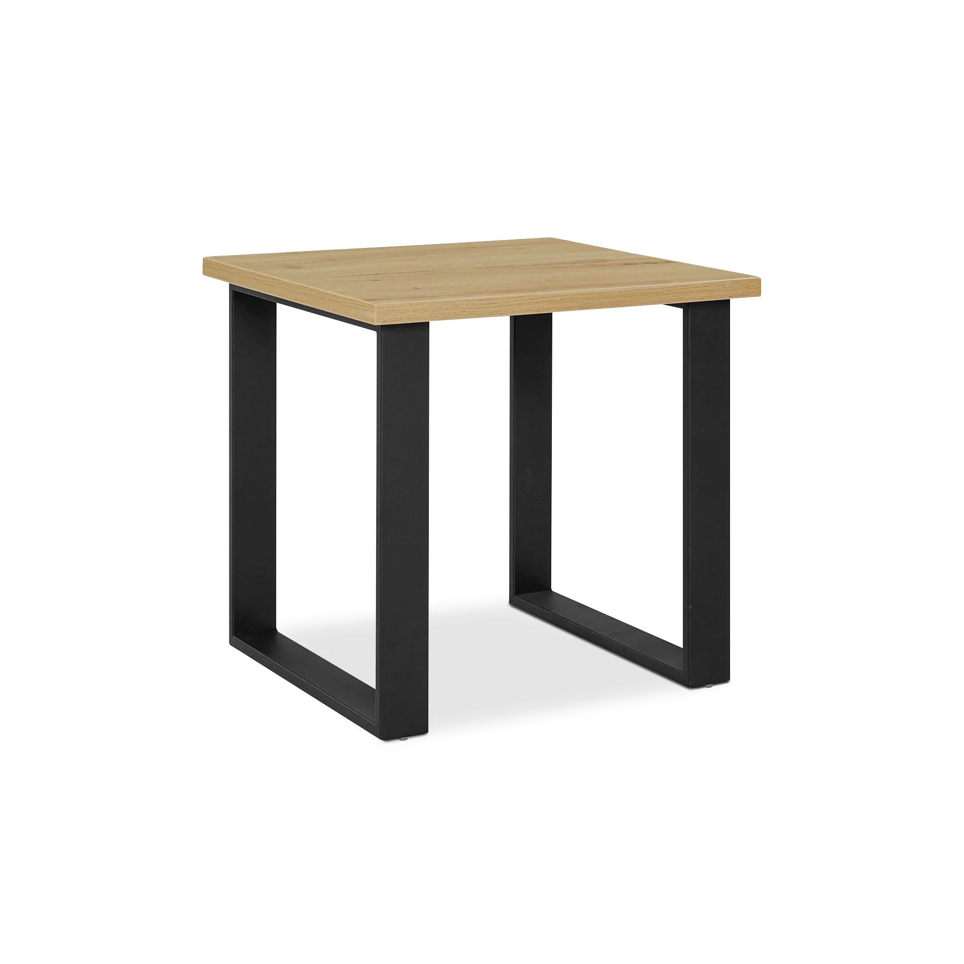 Frohna Square Coffee Table Side Table - Oak - Image 9