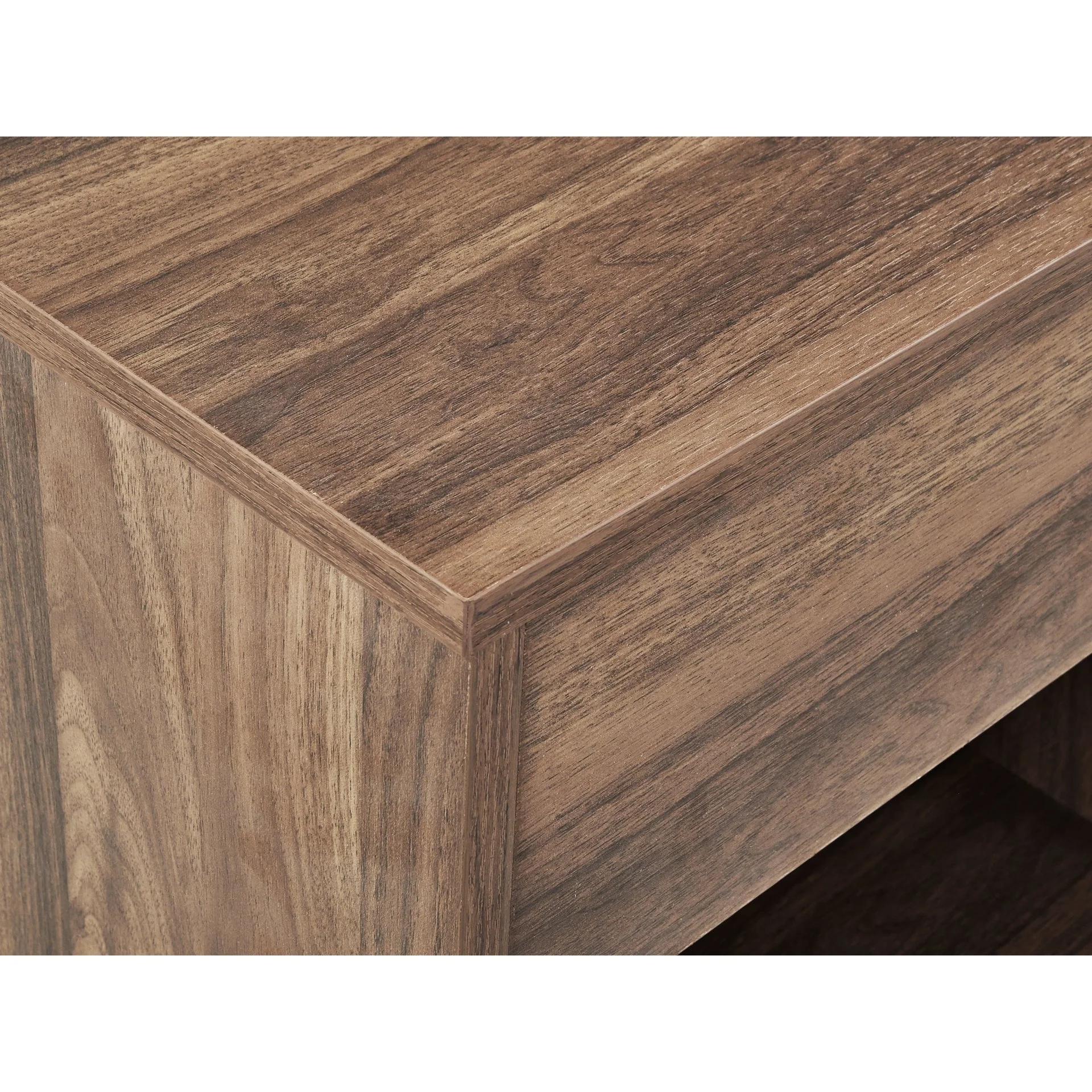 Frohna Wooden Bedside Table Nightstand - Walnut - Image 13