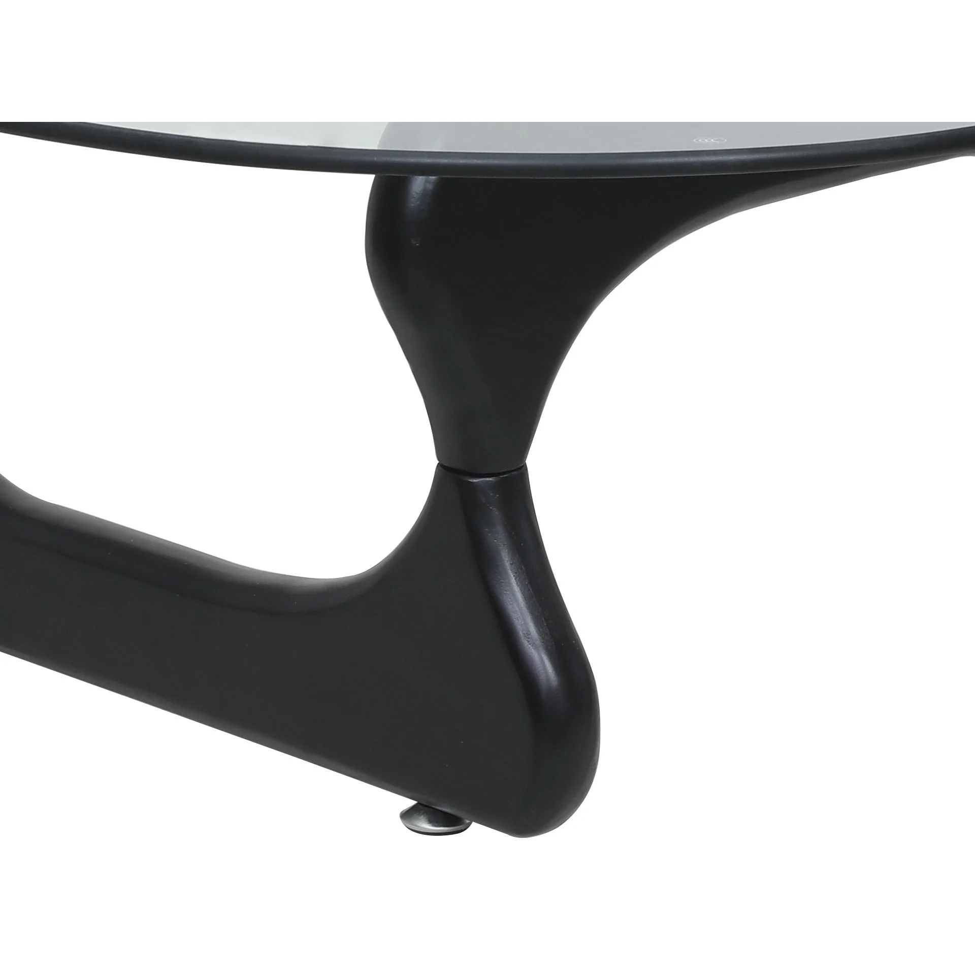 Galan Large Noguchi Coffee Table Replica - Black - Image 5