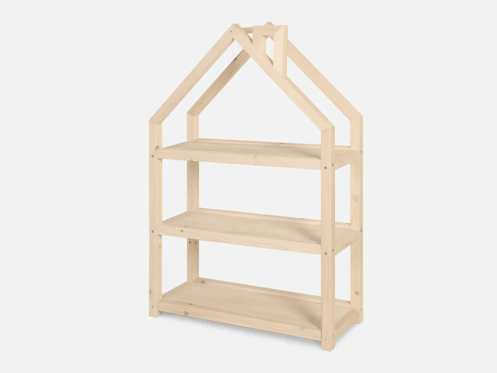 GARDA Kids House Bookshelf - Oak - Image 4