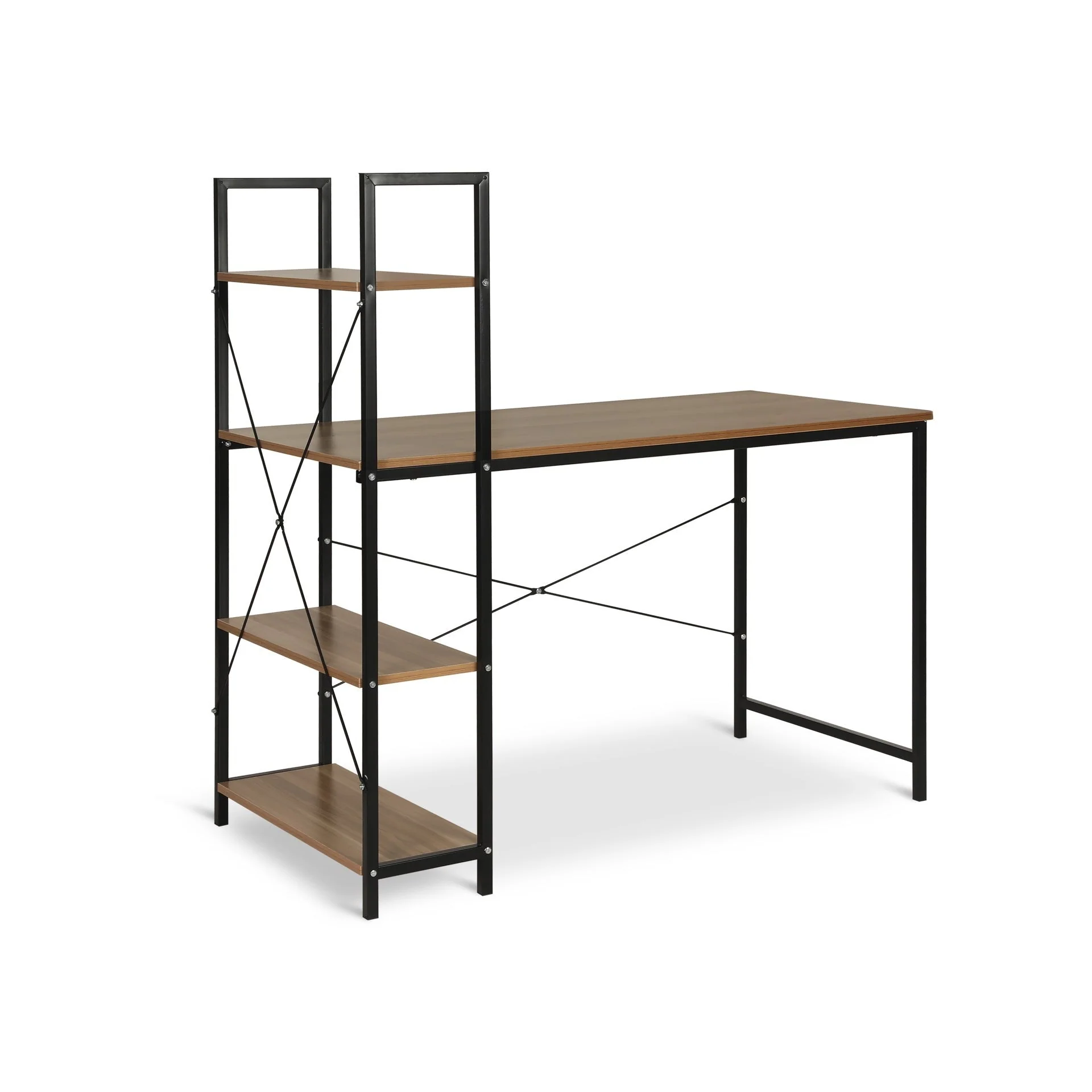 Gavyn 120cm Computer Desk - Black - Image 2