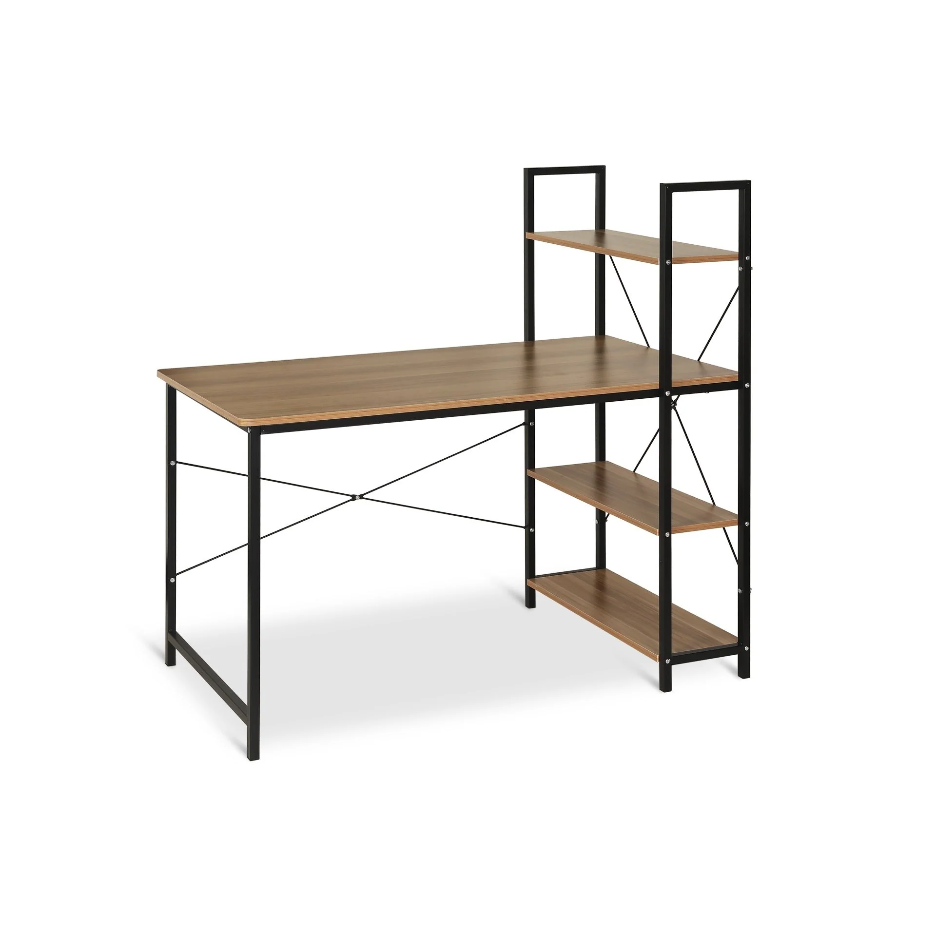 Gavyn 120cm Computer Desk - Black - Image 4