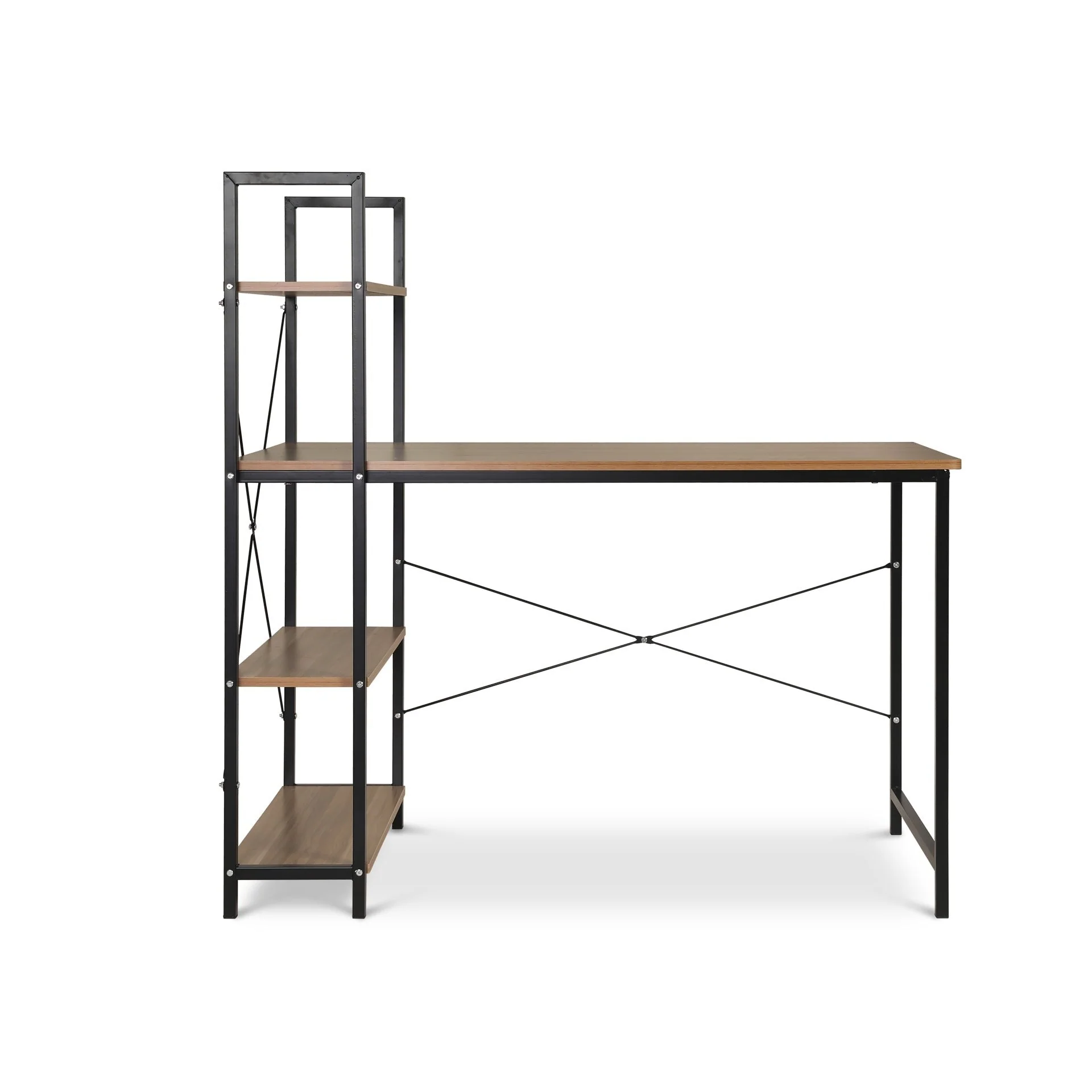 Gavyn 120cm Computer Desk - Black - Image 5