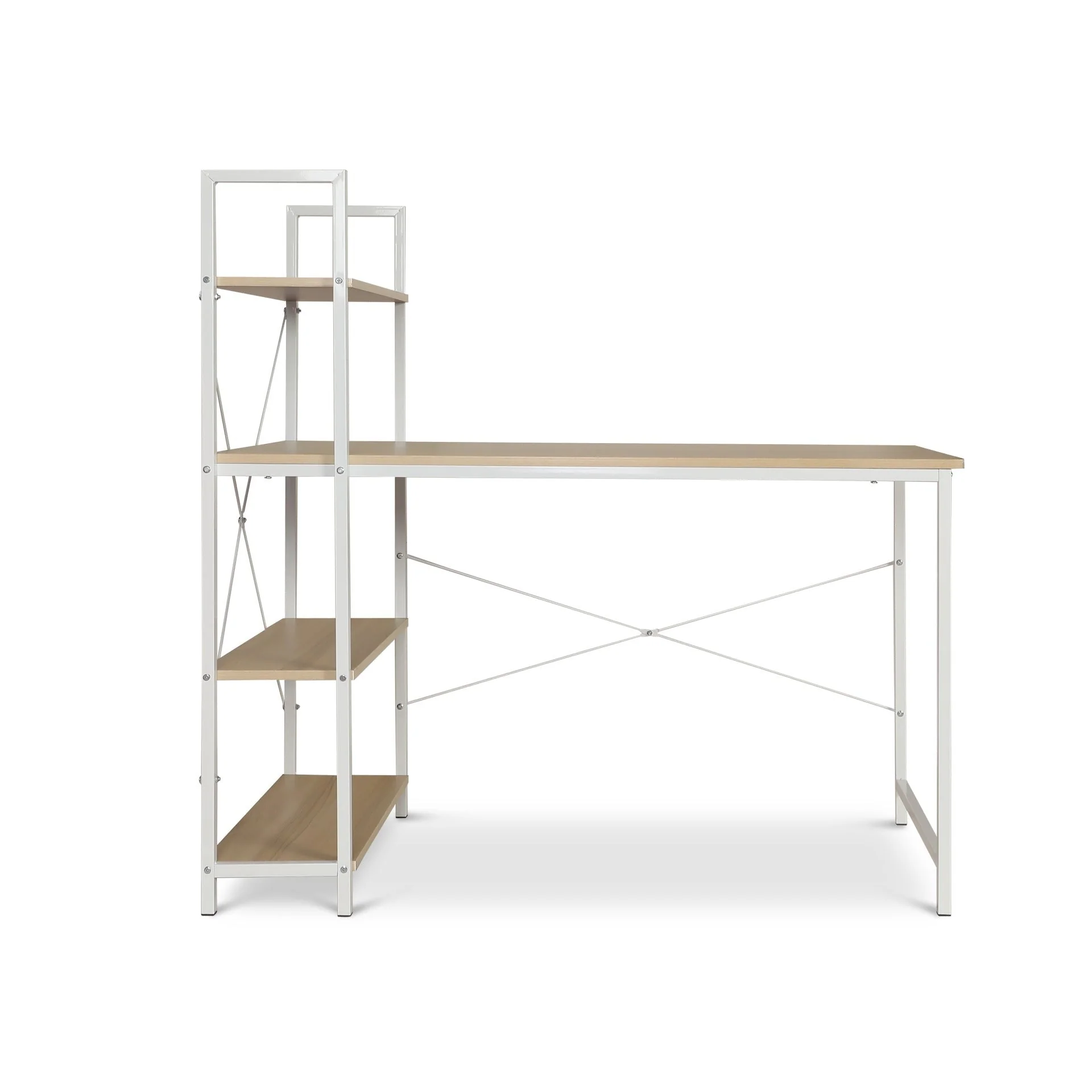 Gavyn 120cm Computer Desk - White - Image 9