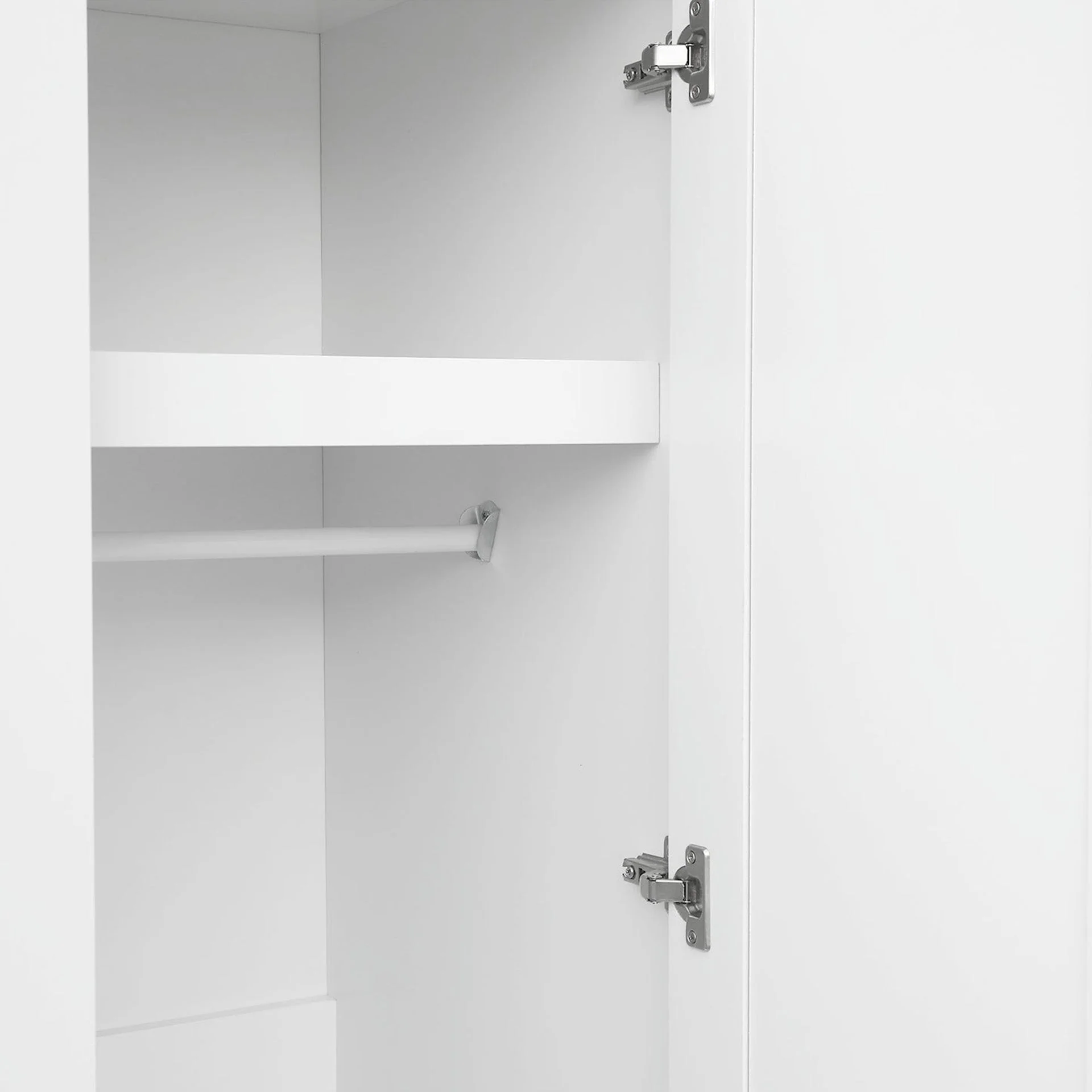 Gemma 3 Door Wardrobe - White - Image 7