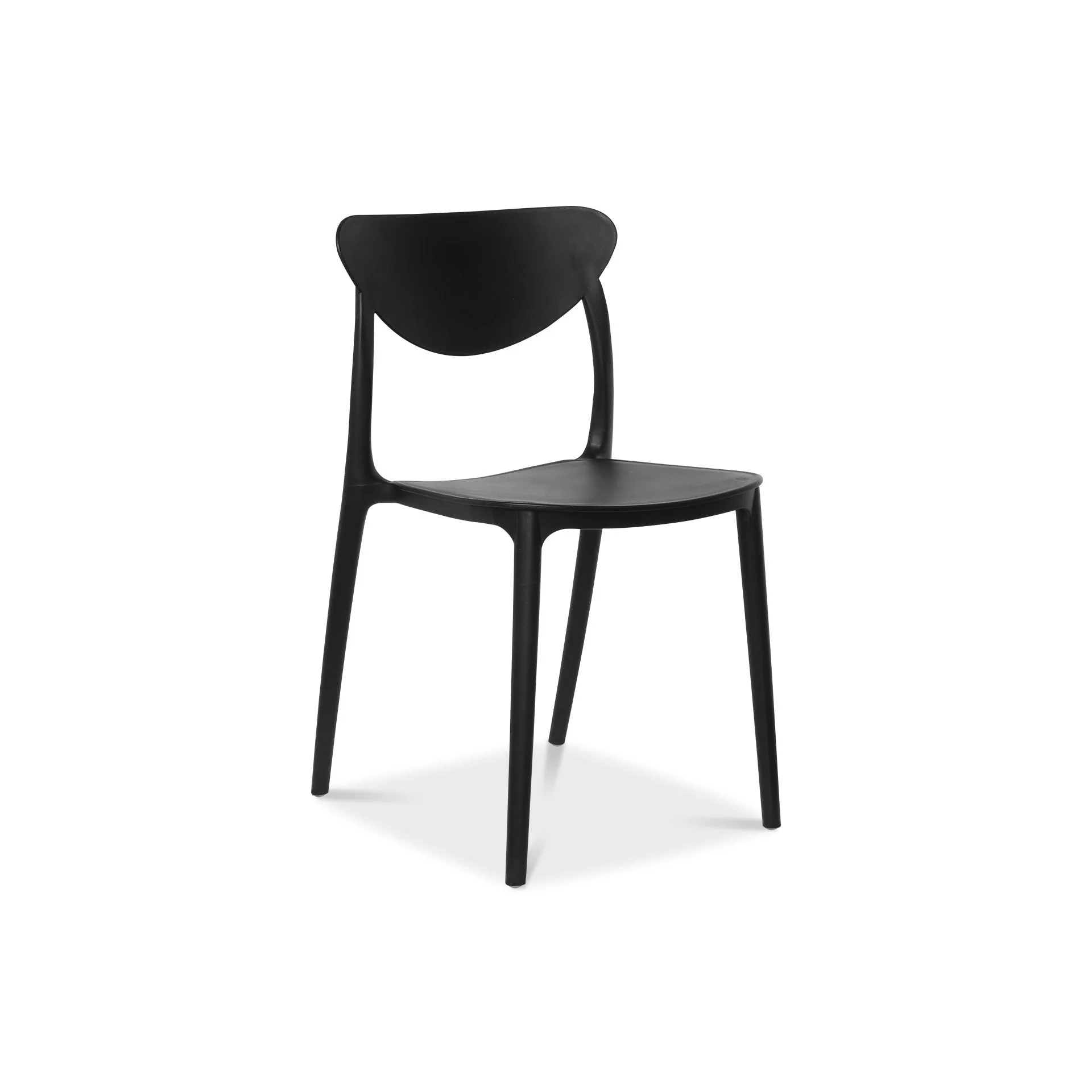 Gia Dining Chair - Set of 4 - Black - Image 2
