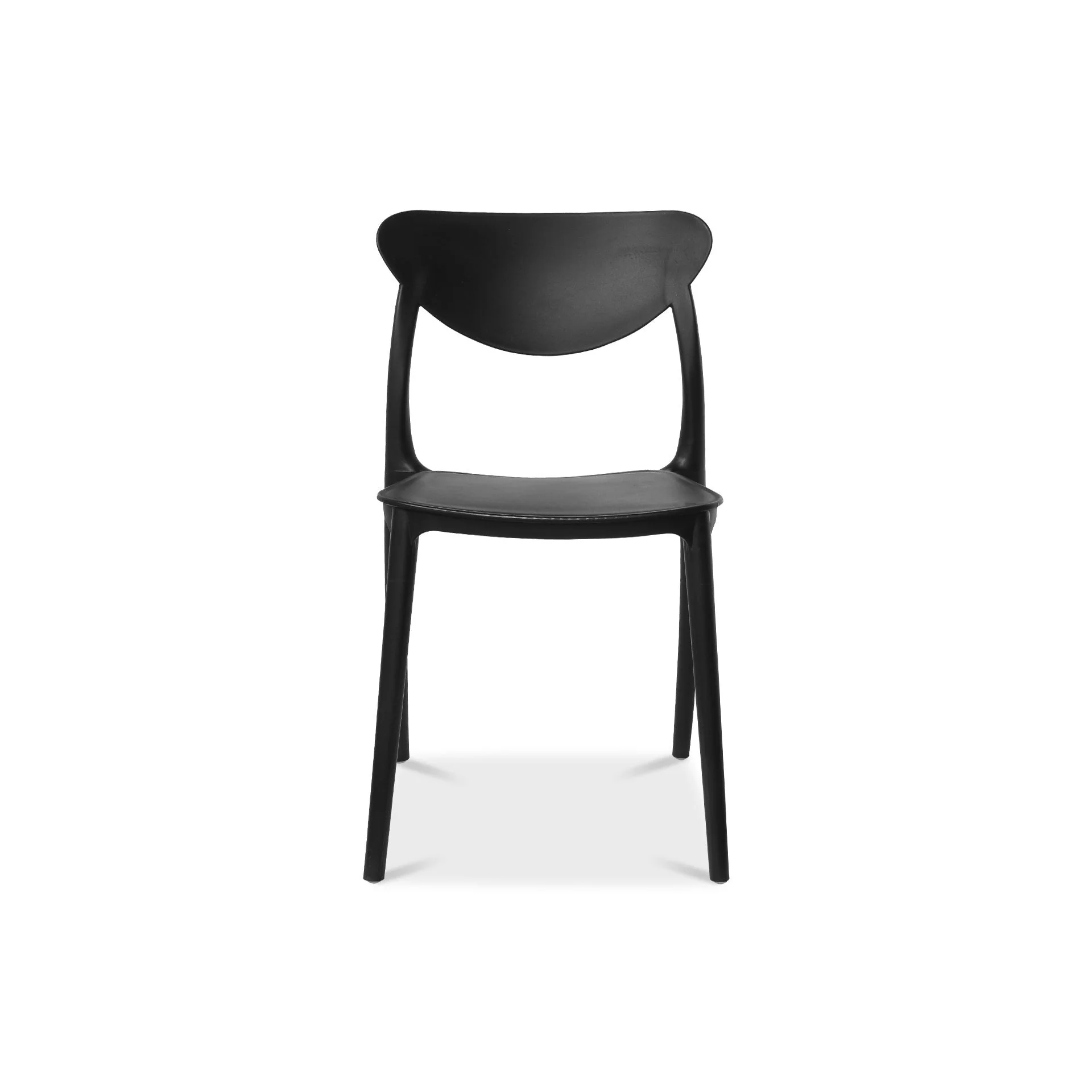 Gia Dining Chair - Set of 4 - Black - Image 3
