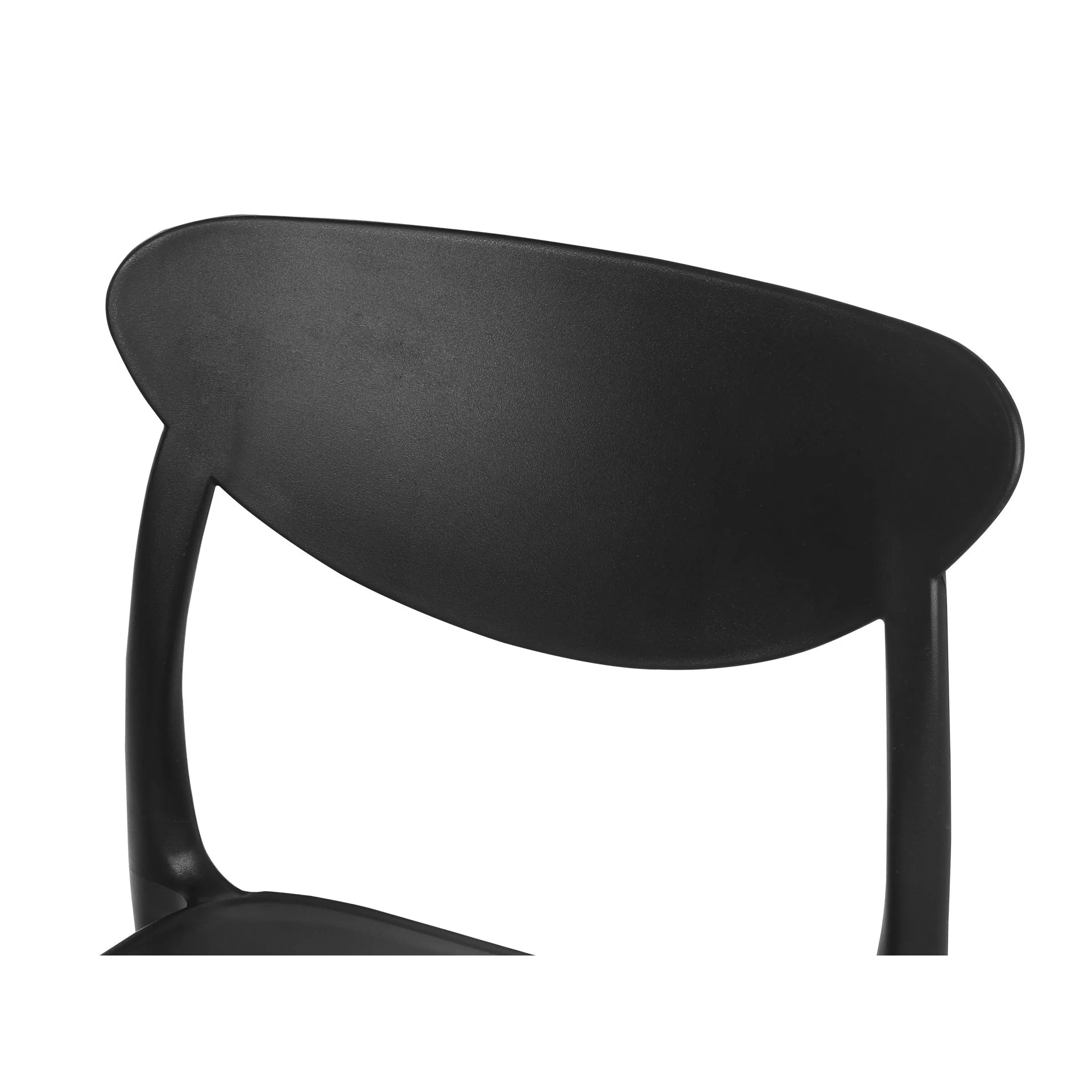 Gia Dining Chair - Set of 4 - Black - Image 5