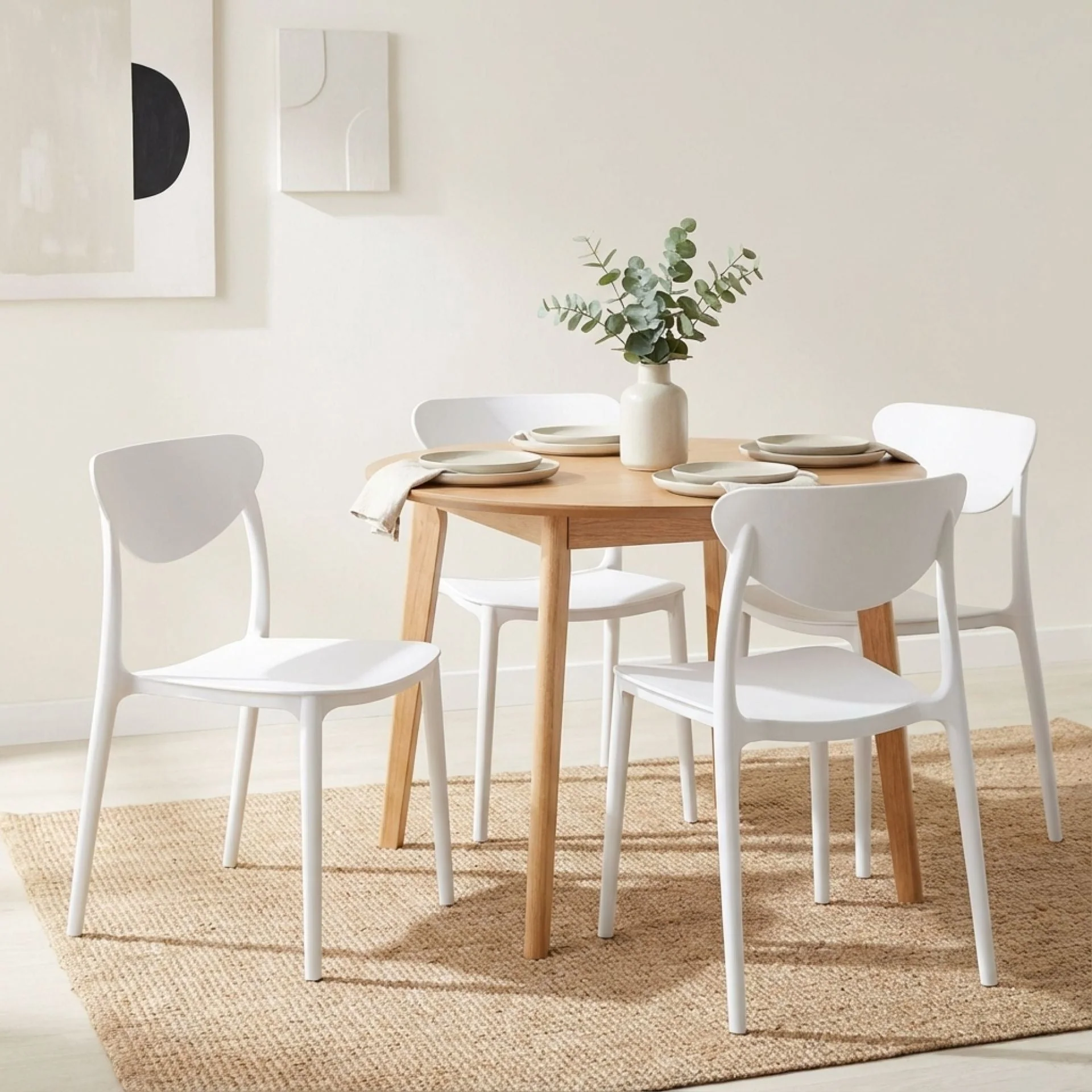 Gia Dining Chair - Set of 4 - White