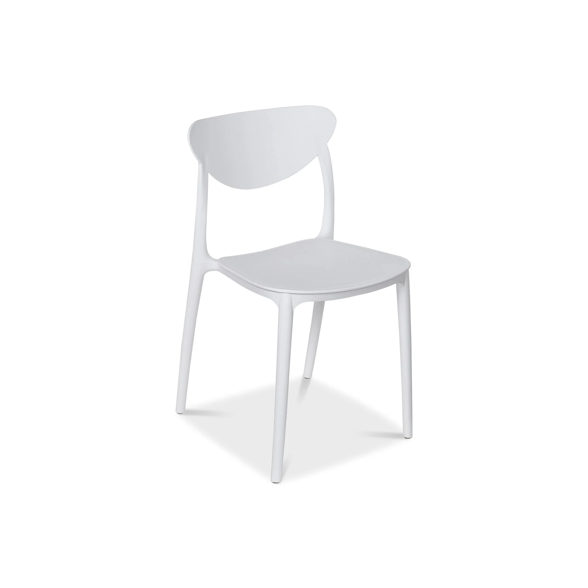 Gia Dining Chair - Set of 4 - White - Image 4