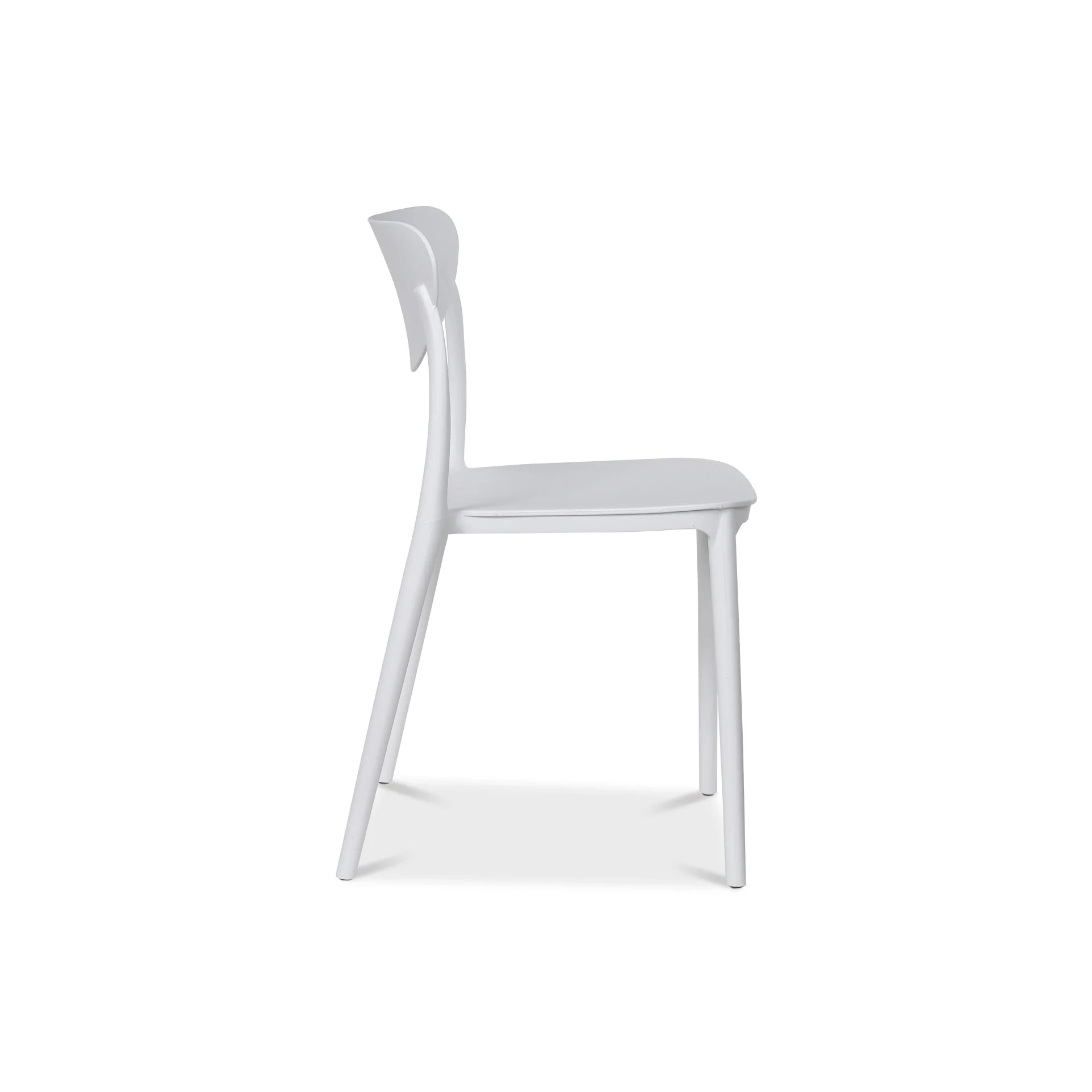 Gia Dining Chair - Set of 4 - White - Image 6