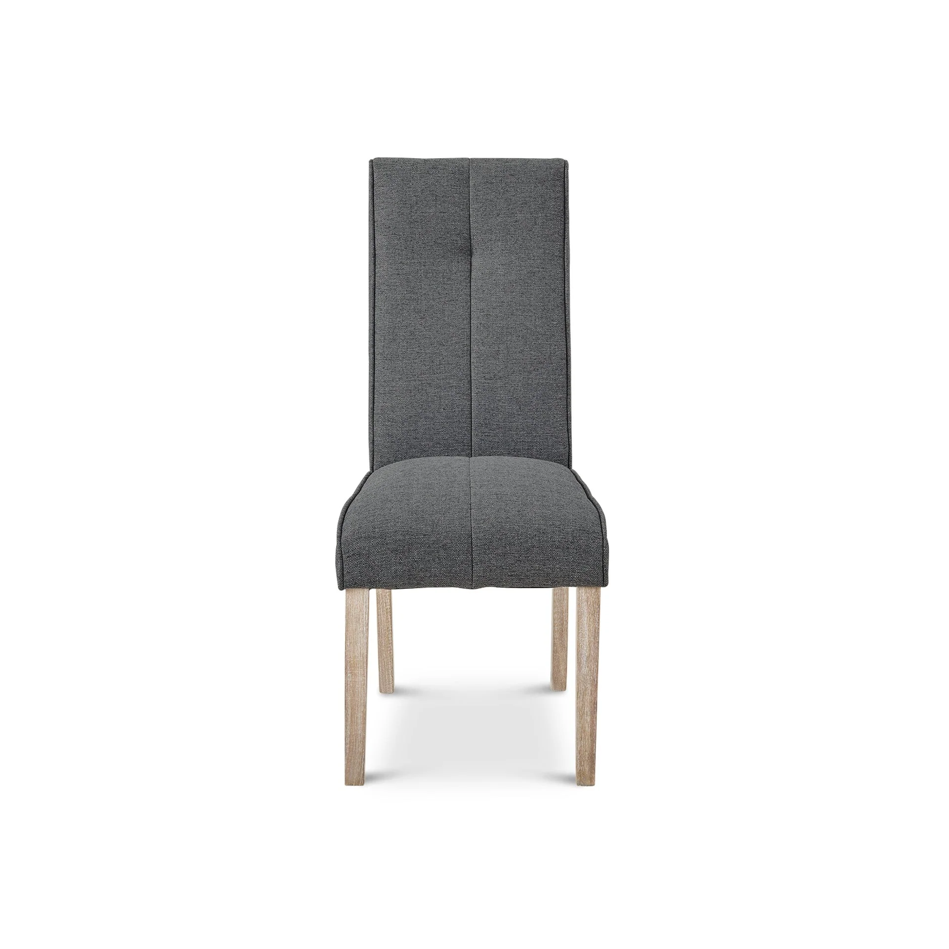 Gianna 4 Piece Upholstered Dining Chair - Dark Grey - Image 3
