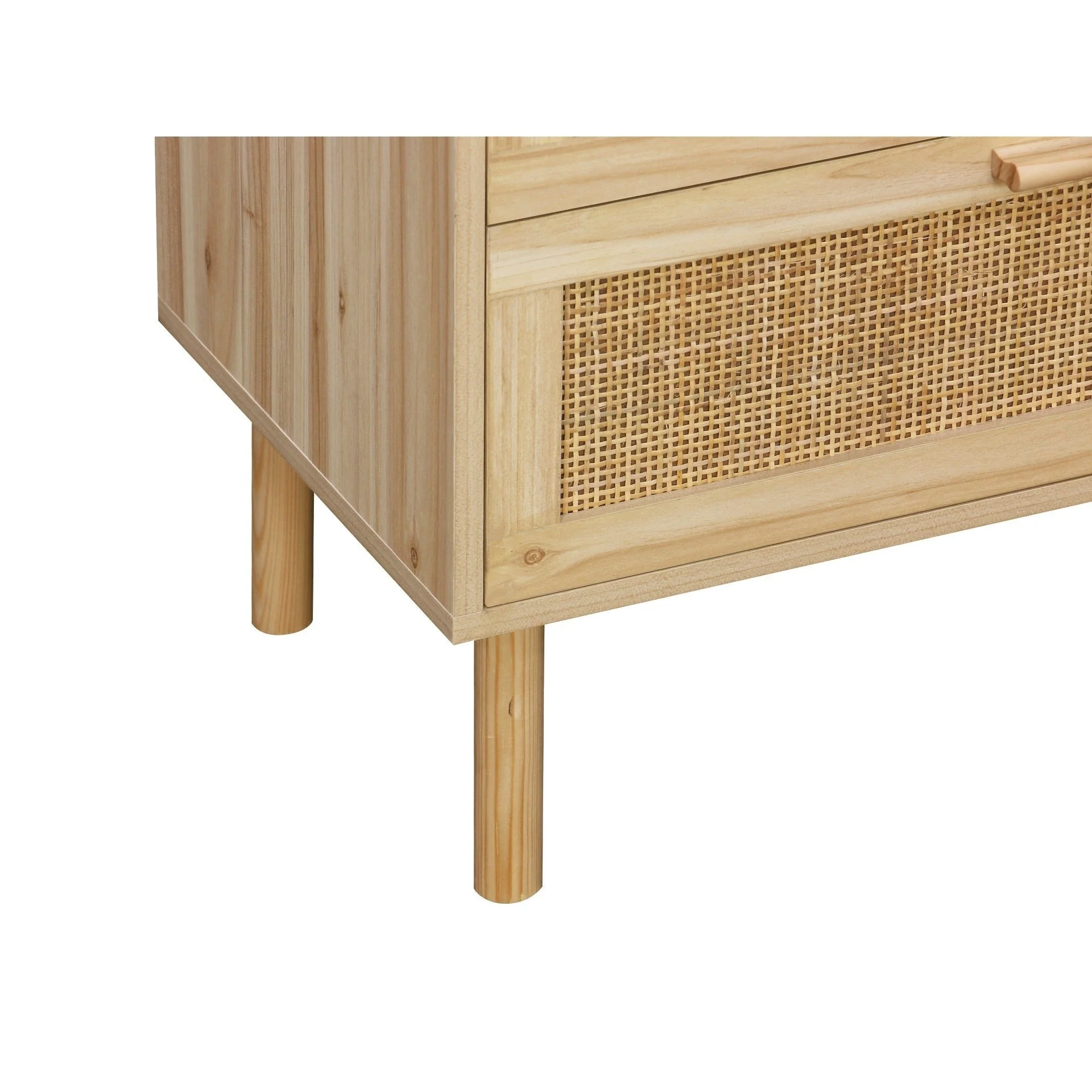 Gila Rattan 6 Drawers Lowboy - Natural - Image 7