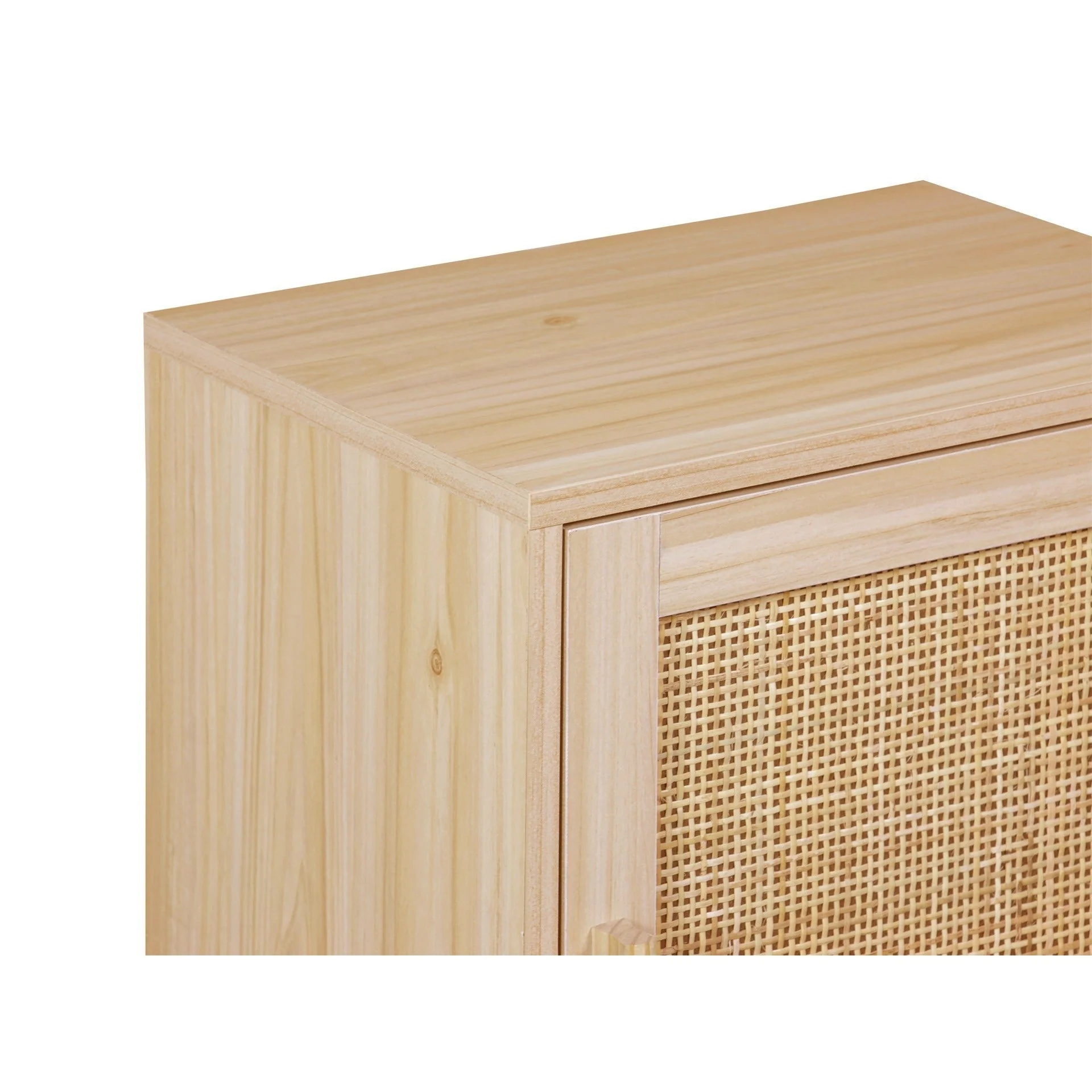 Gila Rattan Bedside Table - Natural - Image 5