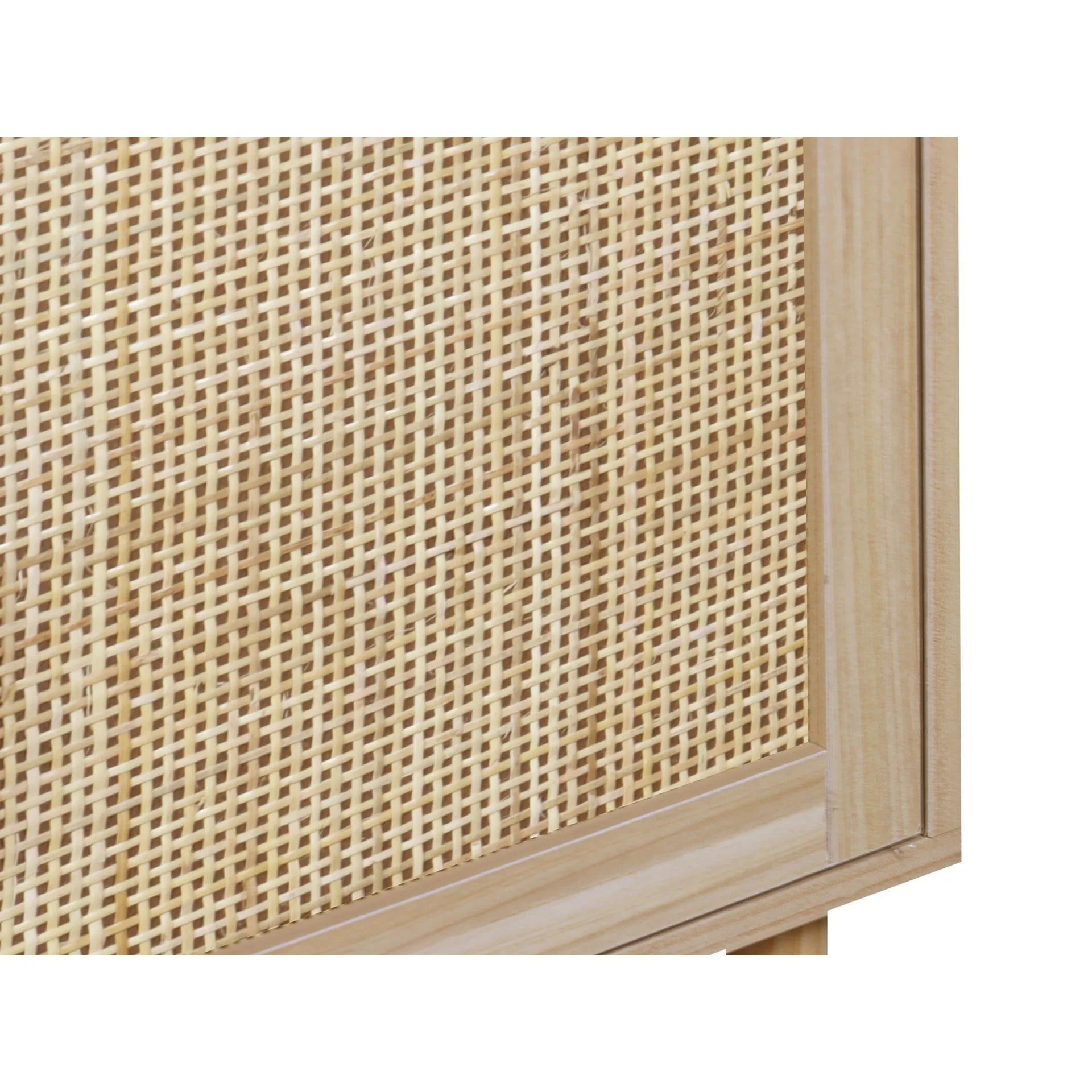 Gila Rattan Bedside Table - Natural - Image 6