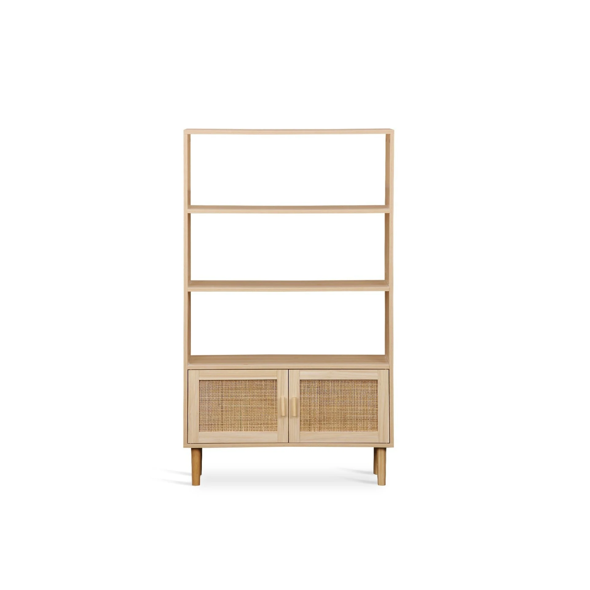 Gila Rattan Bookshelf Display Shelf - Natural - Image 8