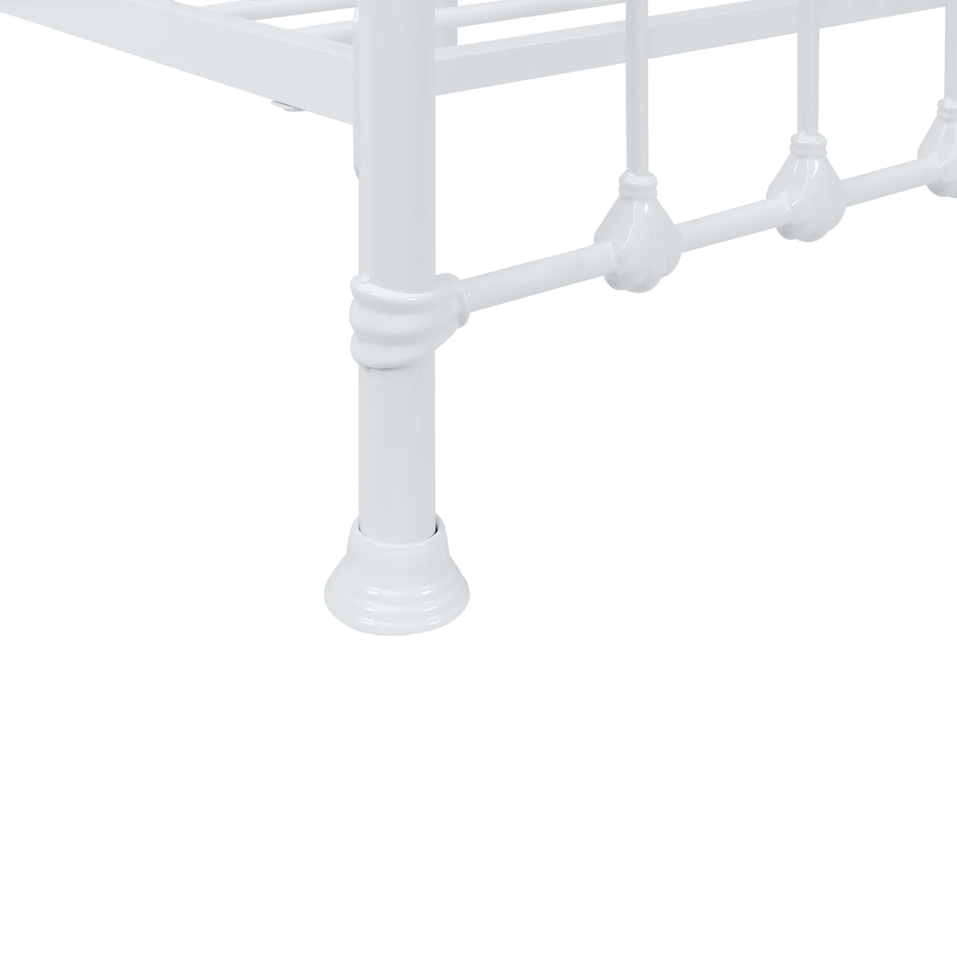 Gingera Queen Metal Bed Frame - White - Image 11