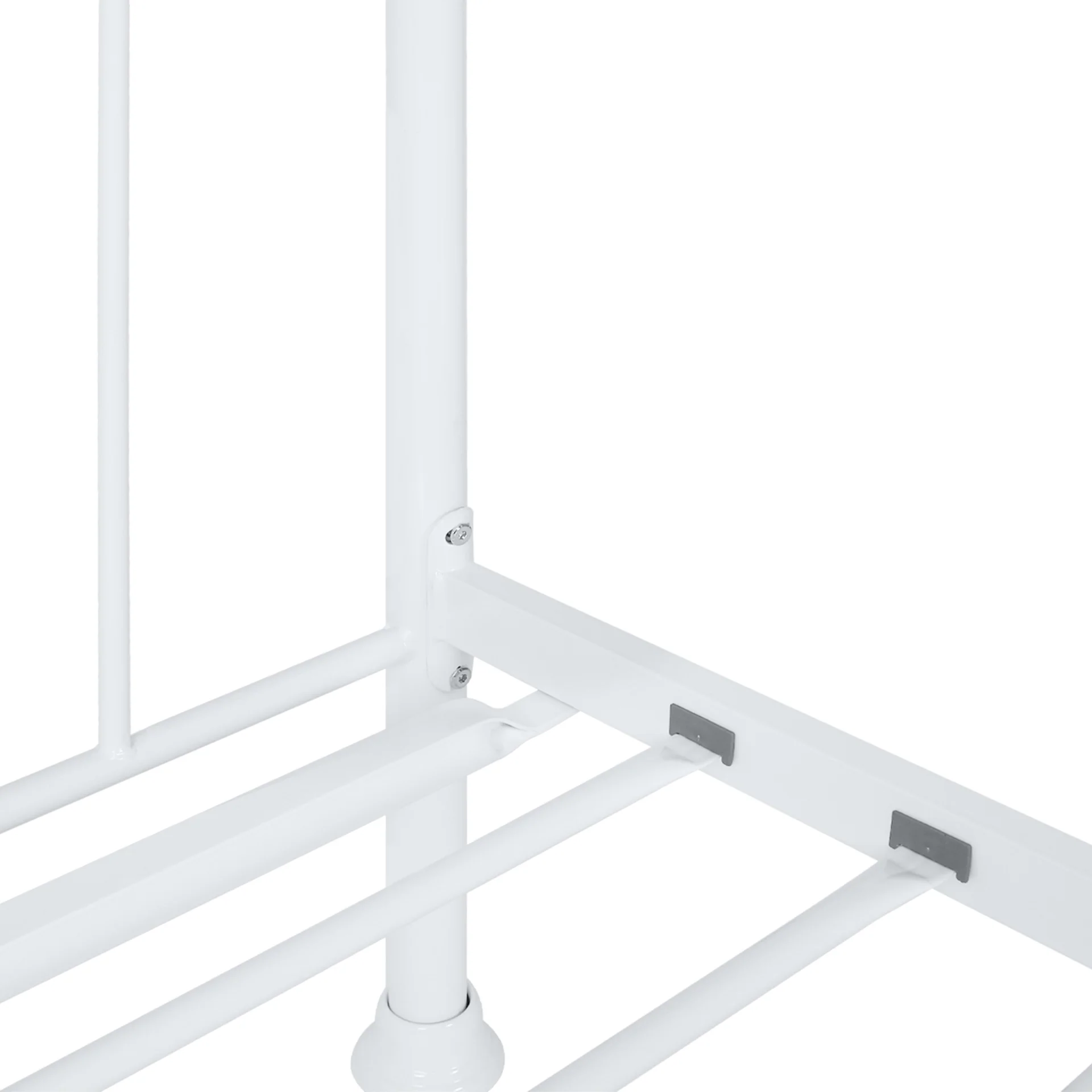 Gingera Queen Metal Bed Frame - White - Image 14