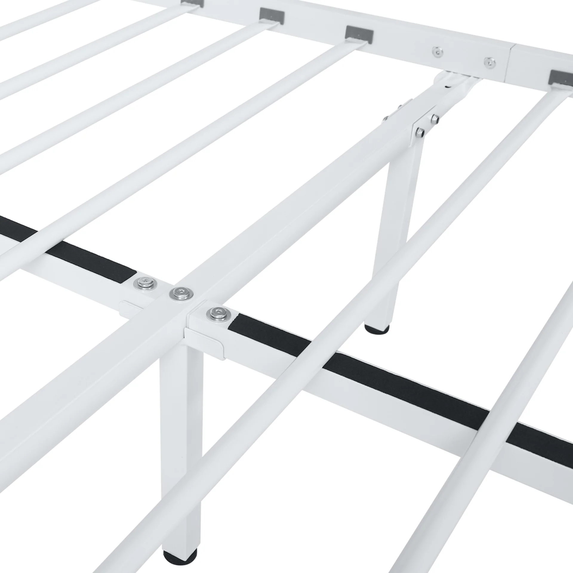 Gingera Queen Metal Bed Frame - White - Image 15