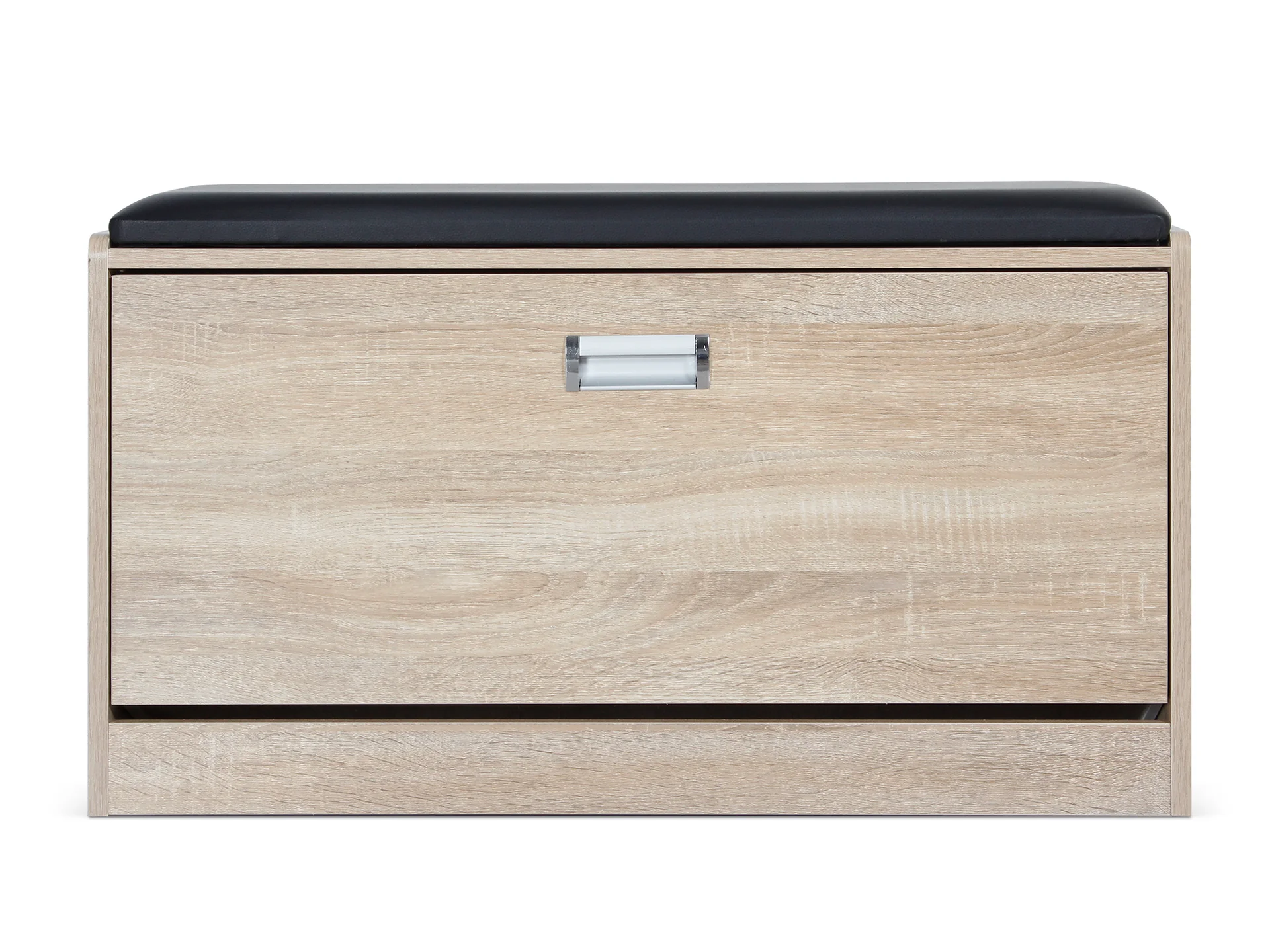 Gloria Shoe Rack Wooden Storage Cabinet 3 Layer - Oak - Image 3